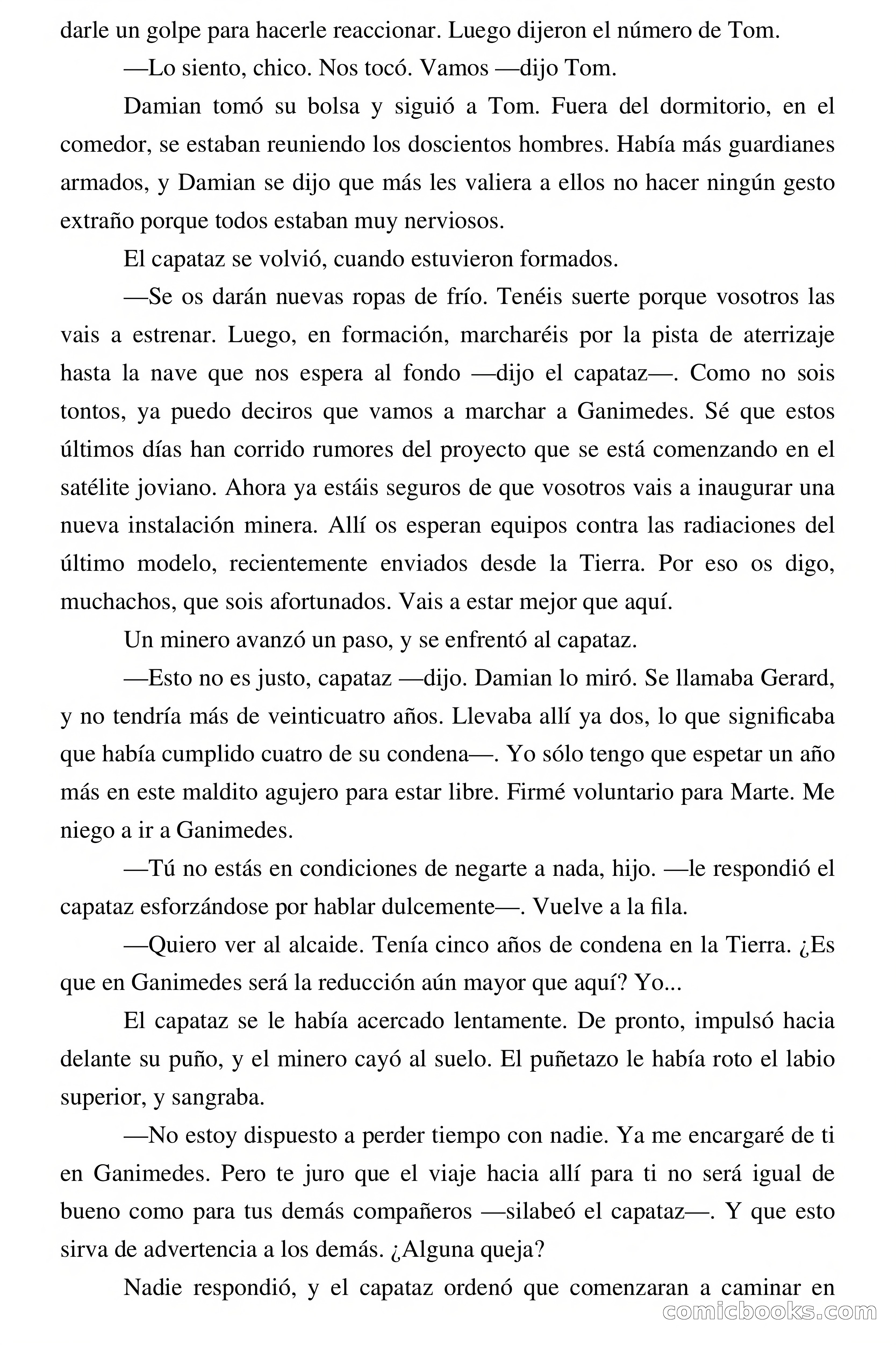 Prisión en Ganimedes — page 23 of 91