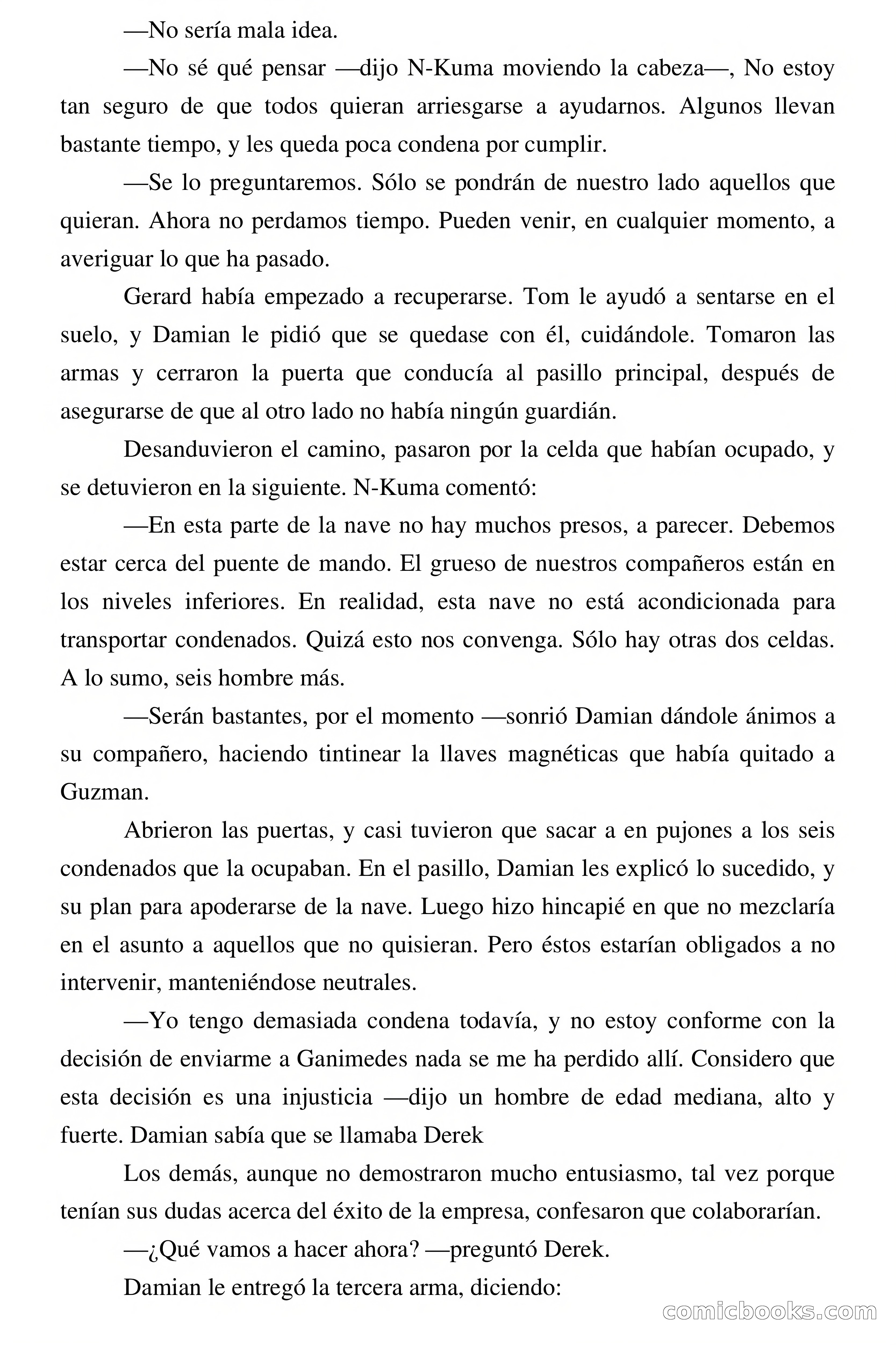 Prisión en Ganimedes — page 31 of 91