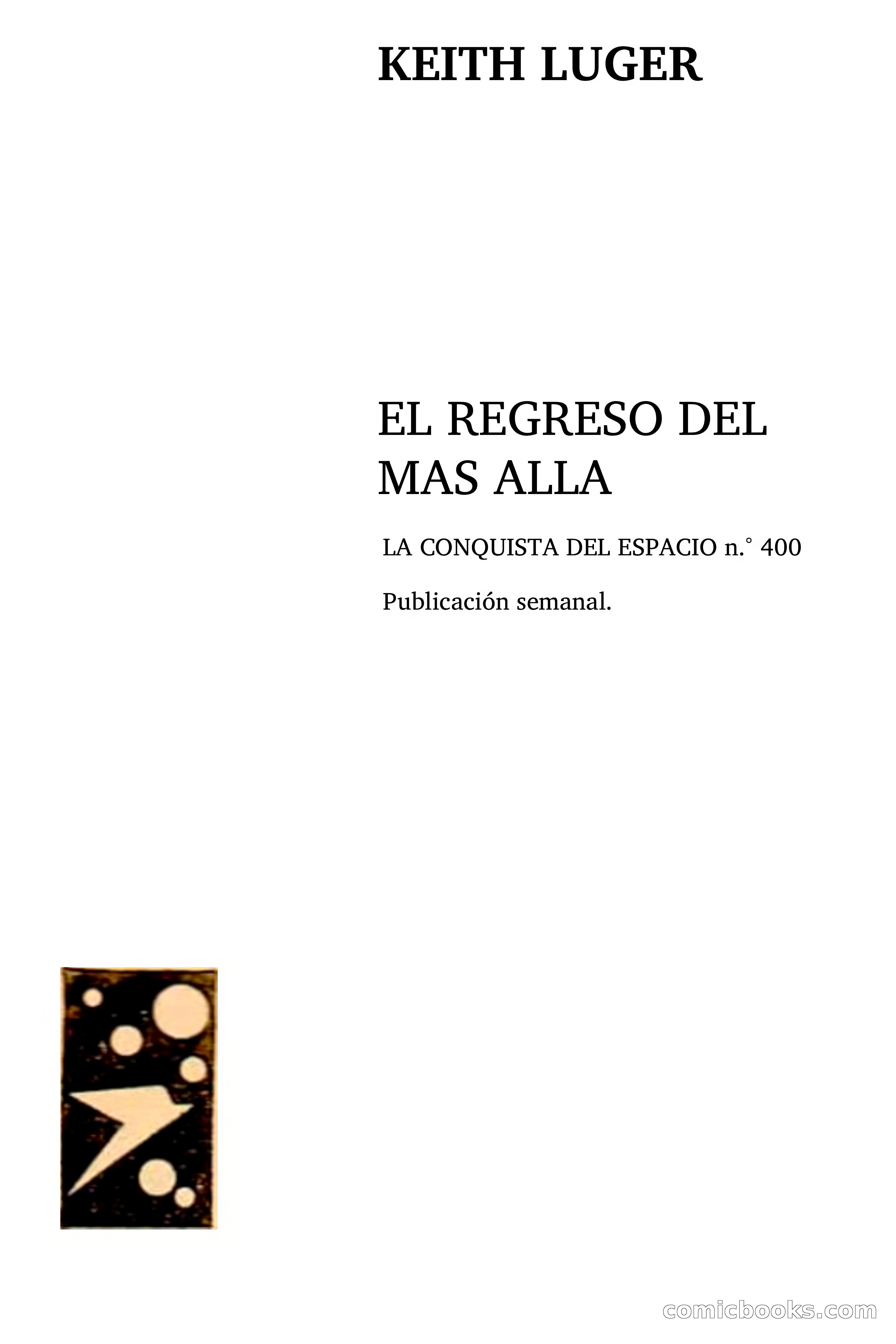El regreso del Más Allá — page 5 of 108
