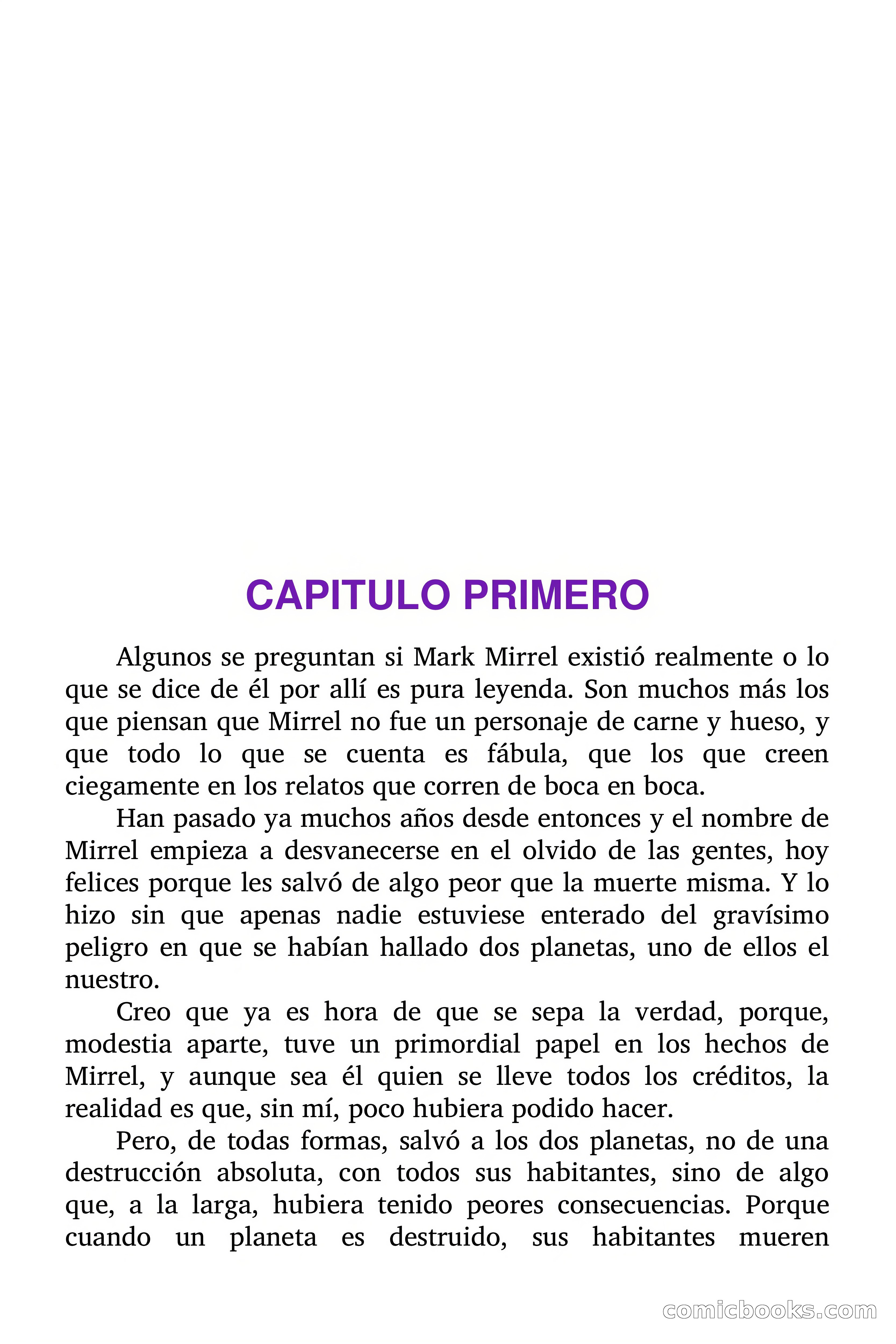 La leyenda de Mark Mirrel — page 6 of 91