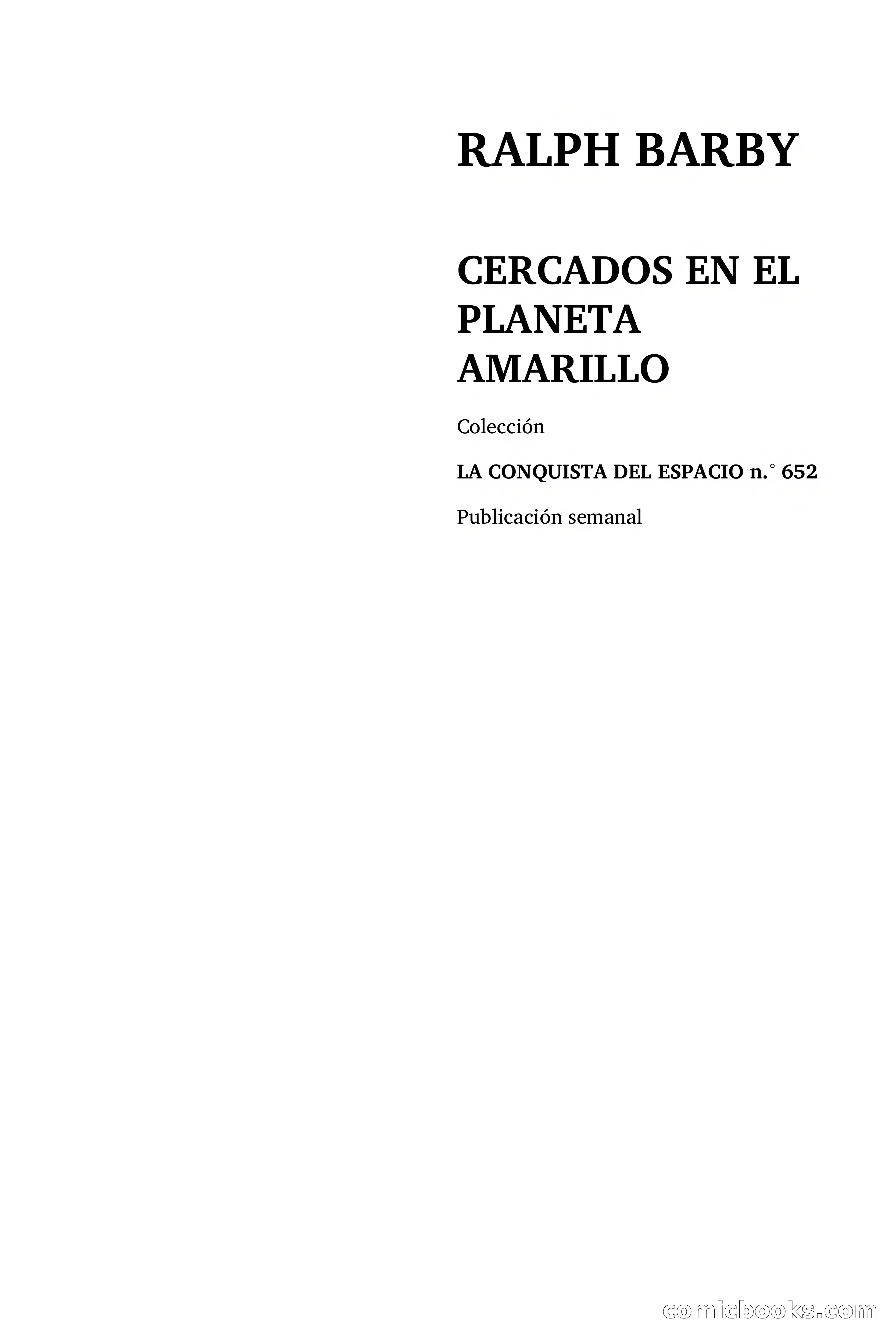 Cercados en el planeta amarillo — page 6 of 96