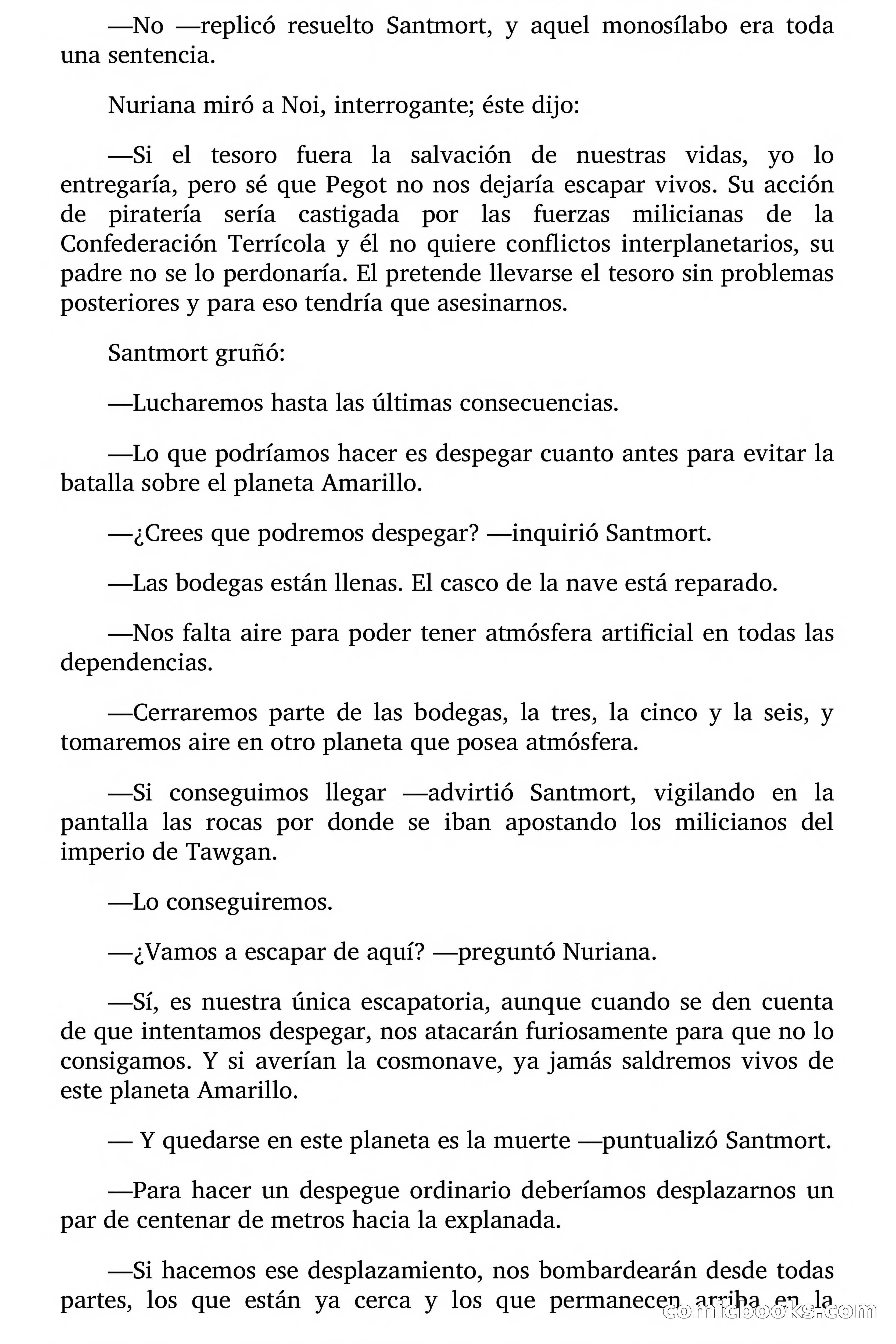Cercados en el planeta amarillo — page 91 of 96