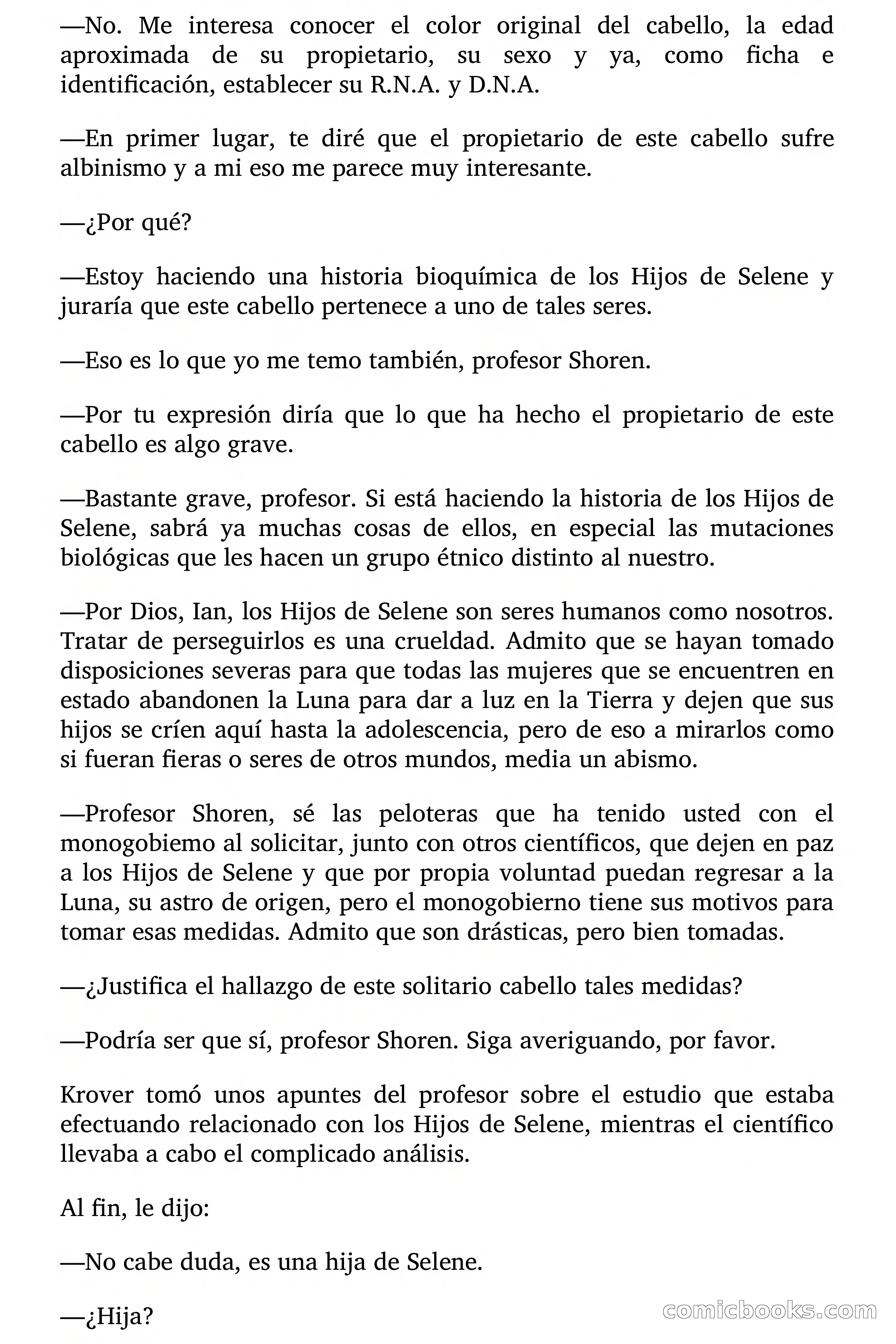 Los hijos de Selene — page 11 of 82