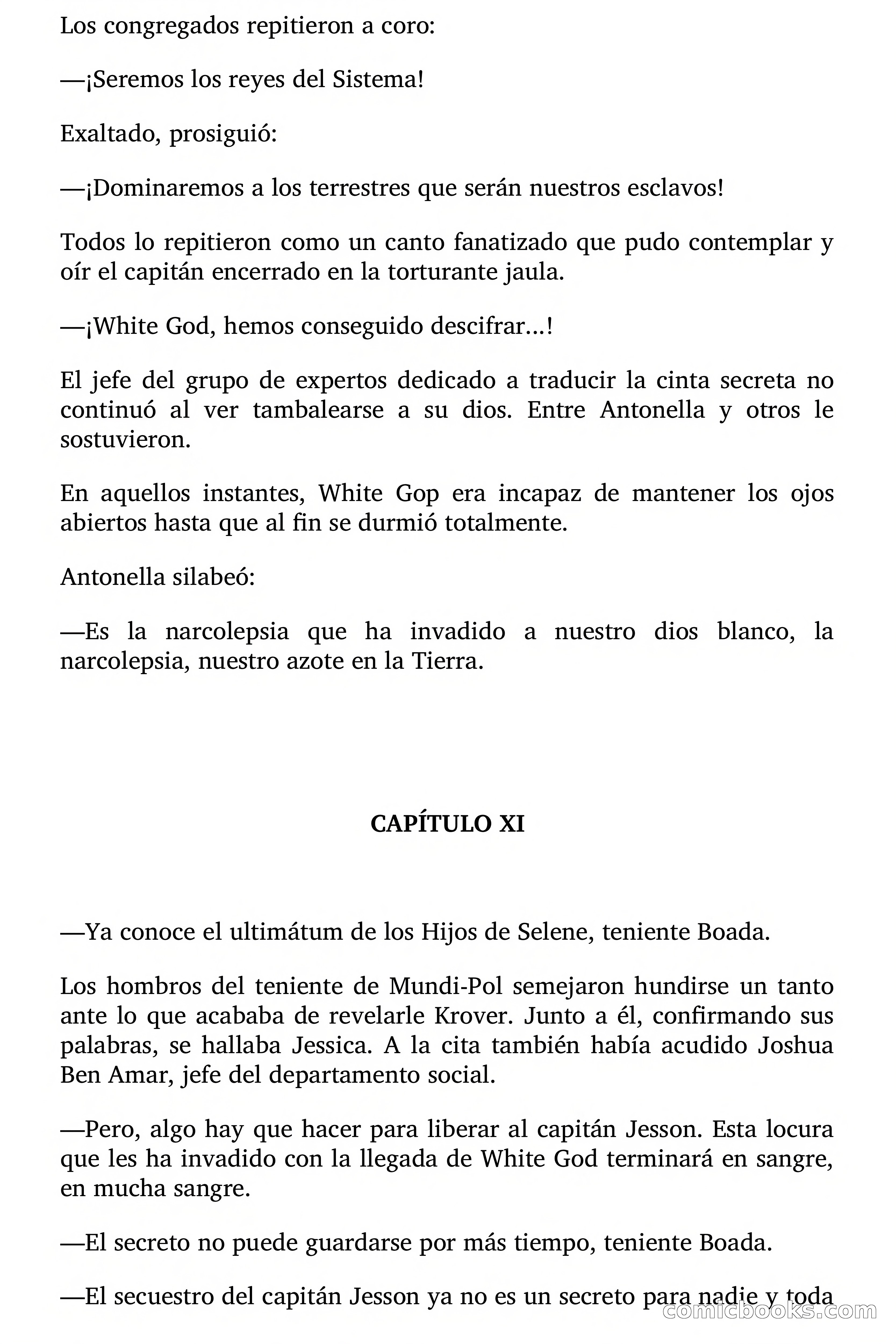 Los hijos de Selene — page 59 of 82