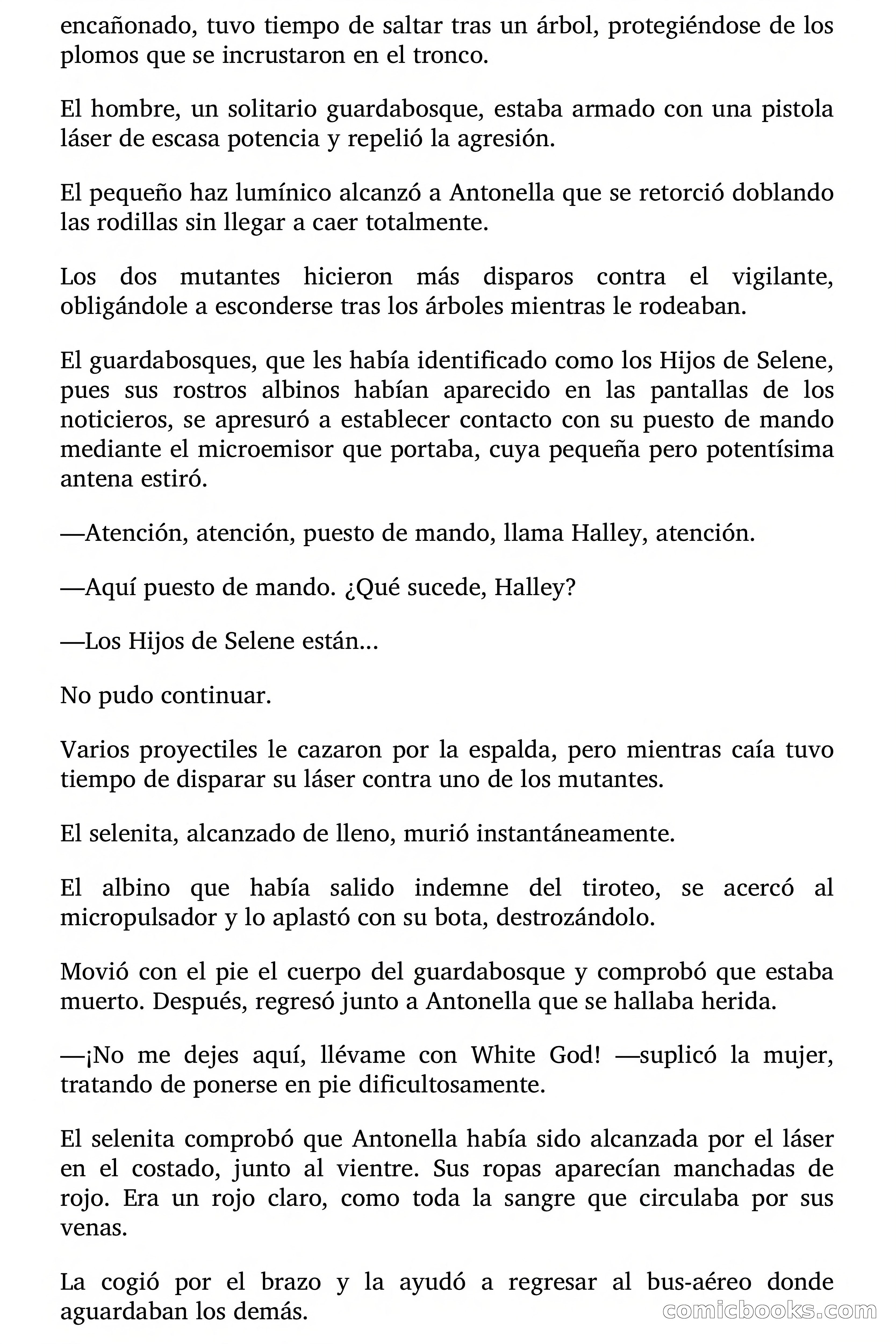 Los hijos de Selene — page 73 of 82