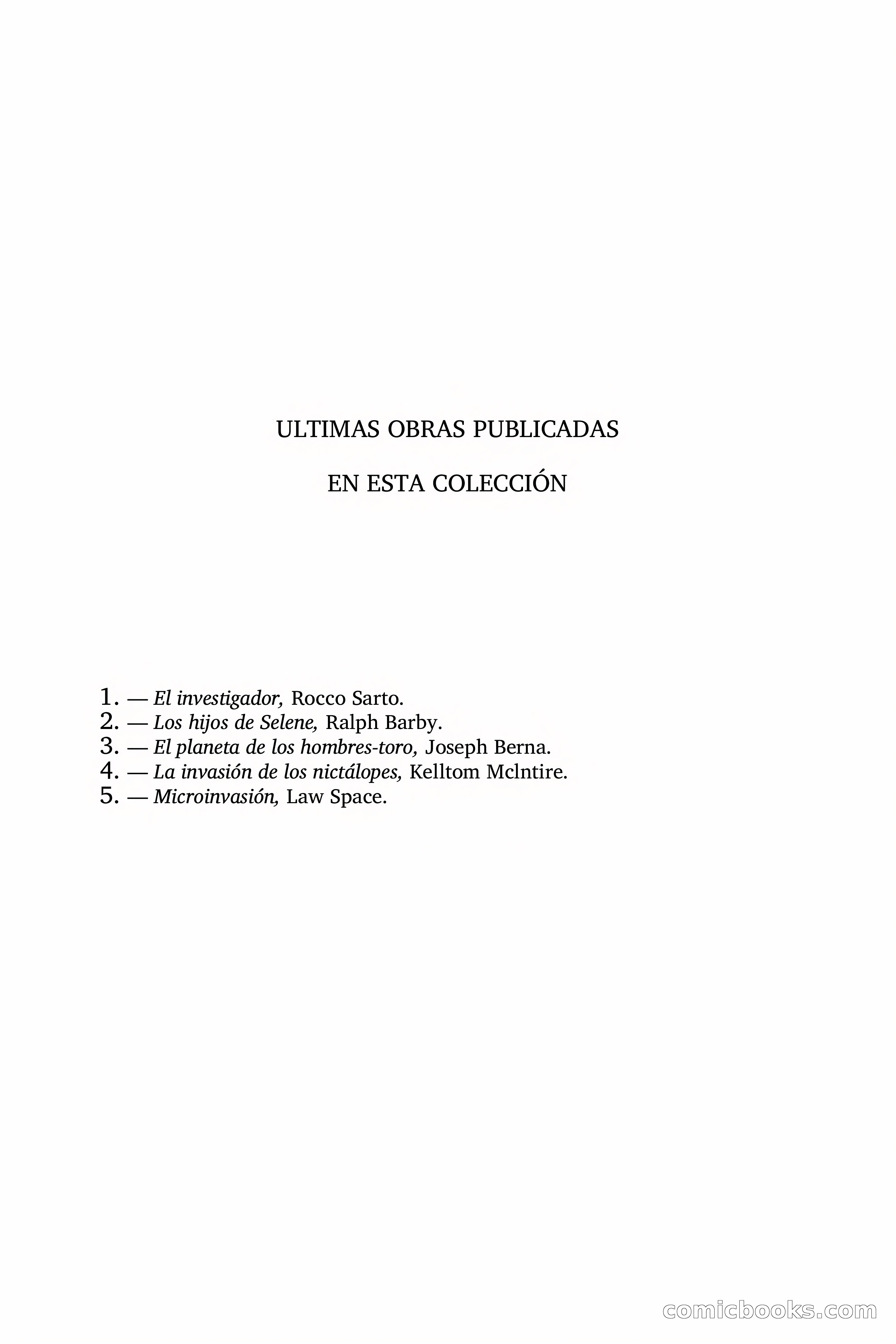 El viajero que vino del infinito — page 4 of 105