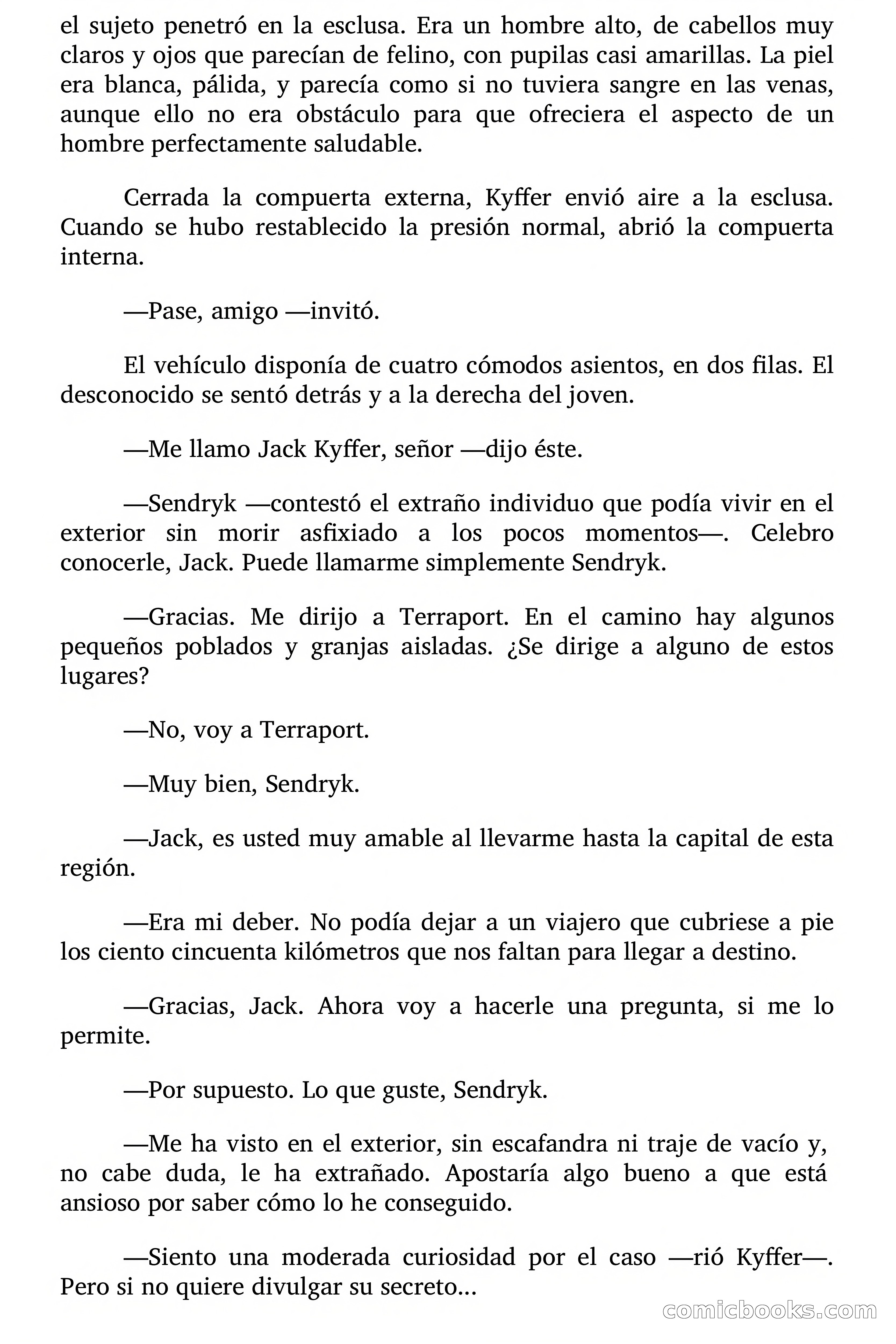 El viajero que vino del infinito — page 13 of 105