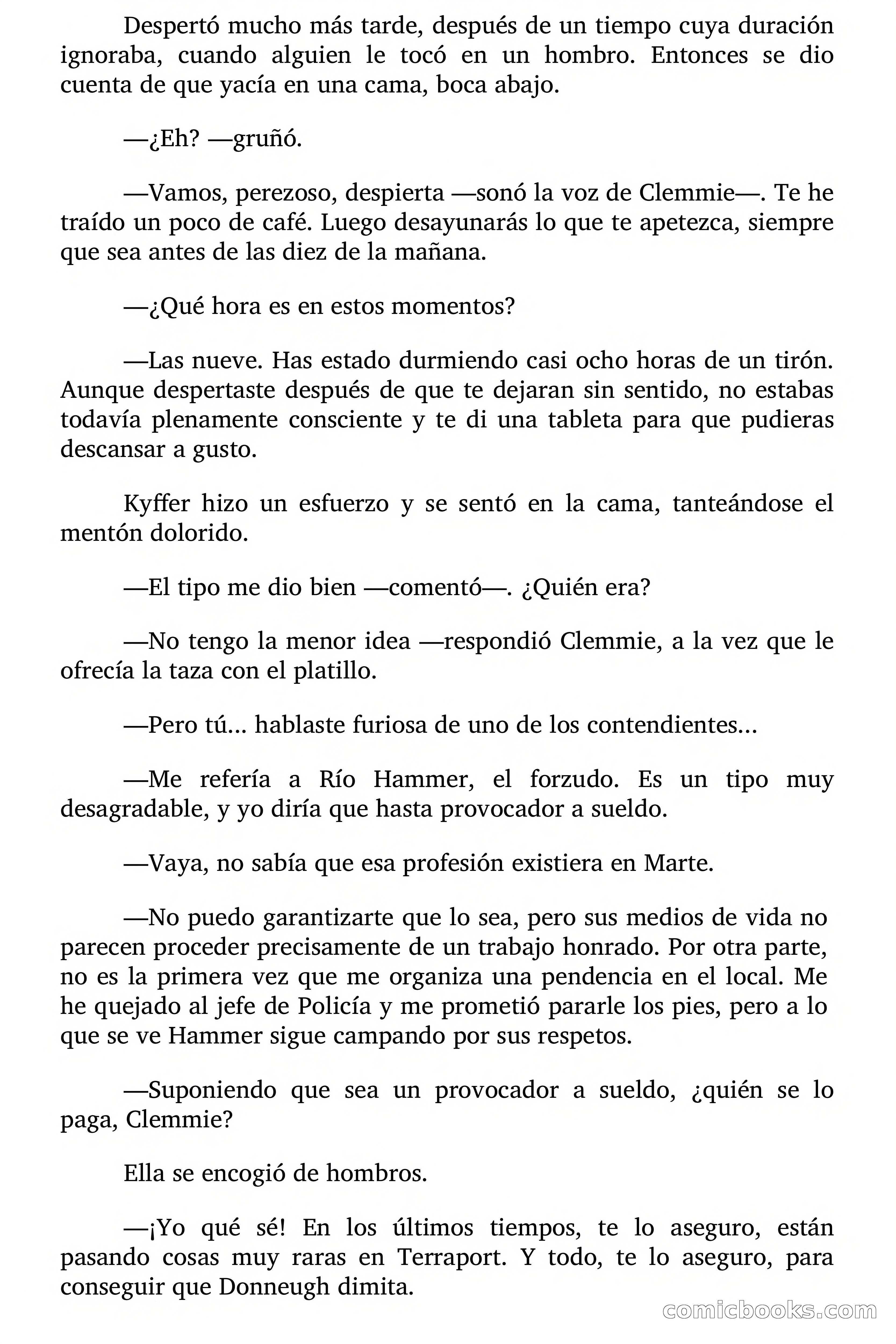 El viajero que vino del infinito — page 23 of 105
