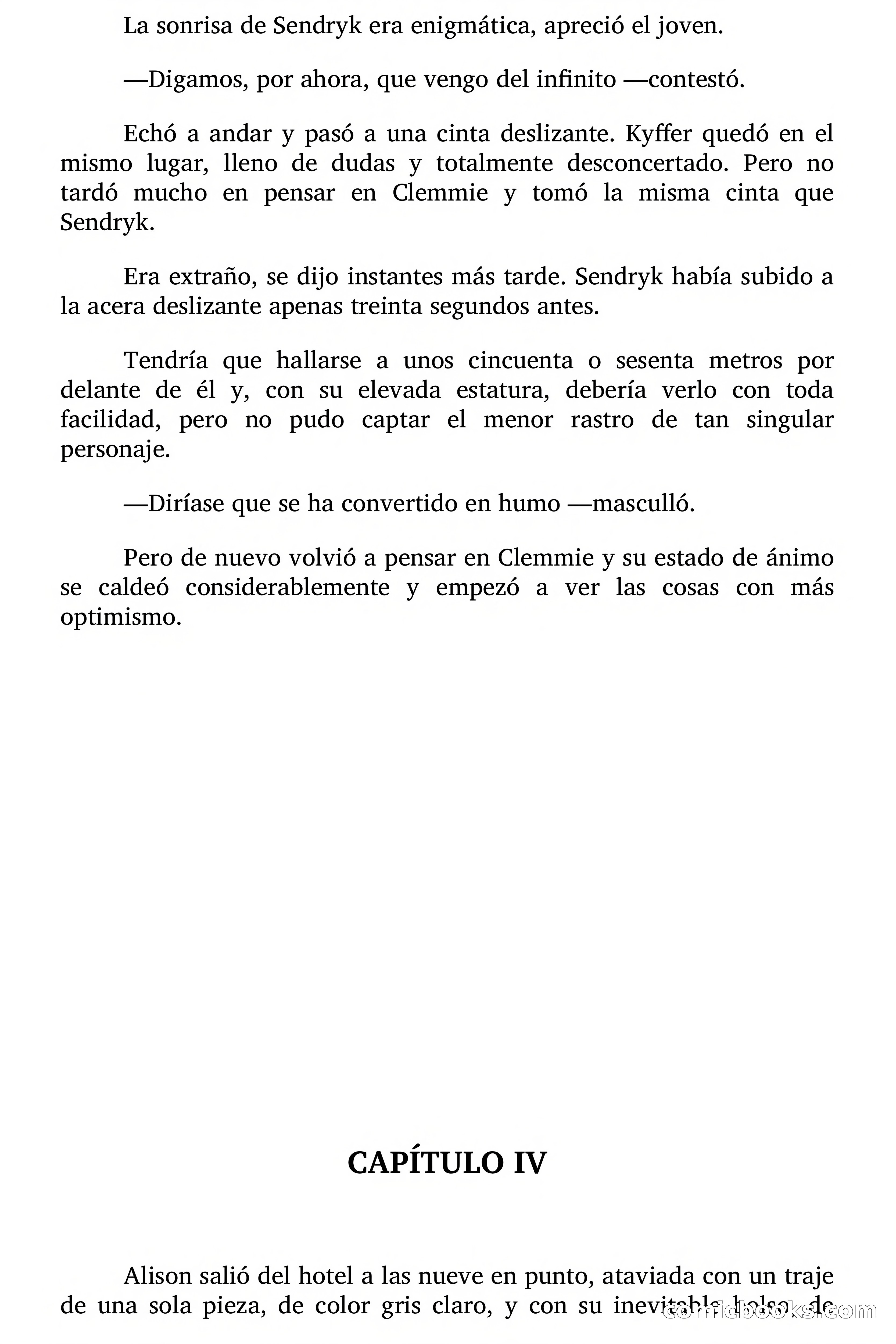 El viajero que vino del infinito — page 33 of 105