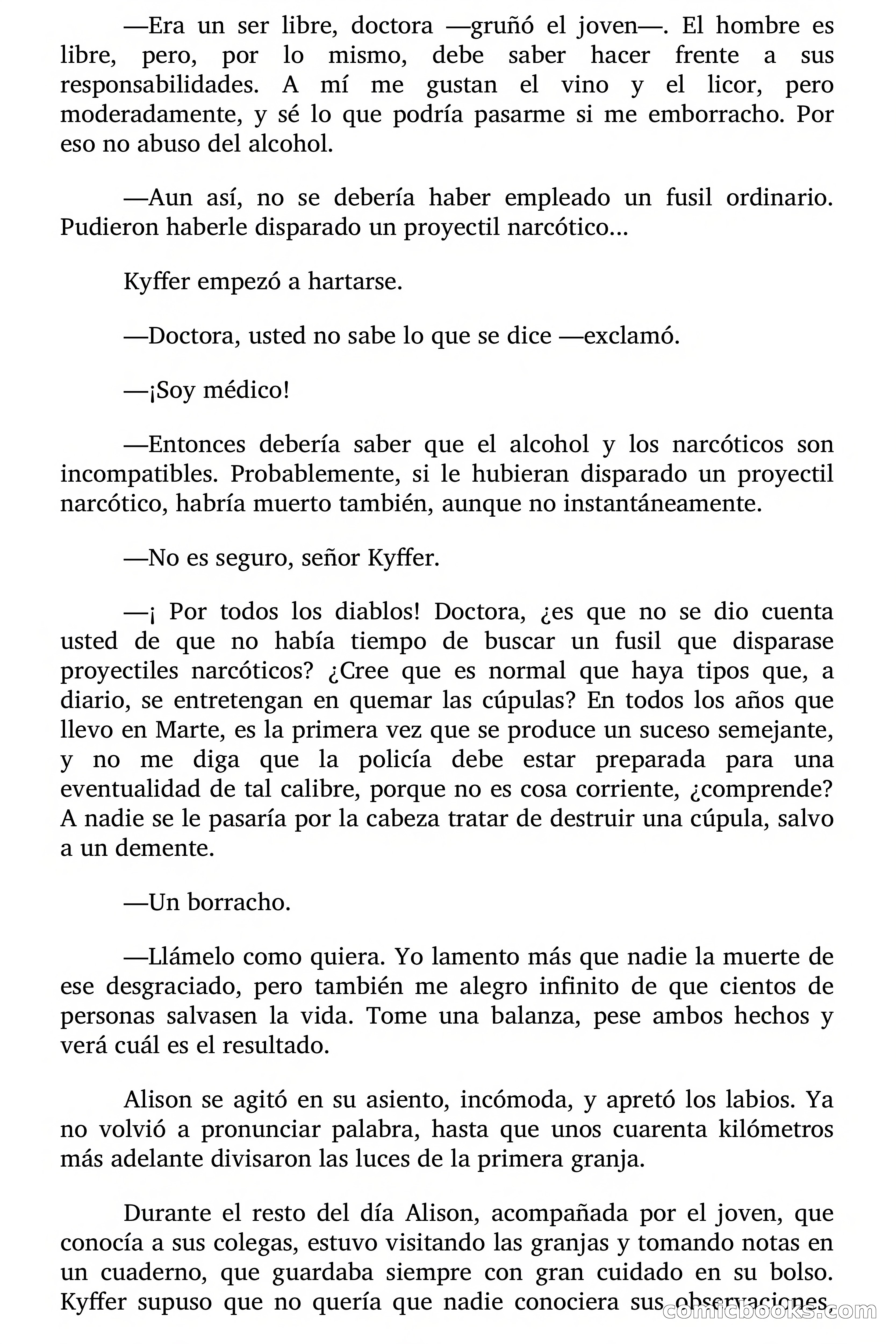 El viajero que vino del infinito — page 35 of 105