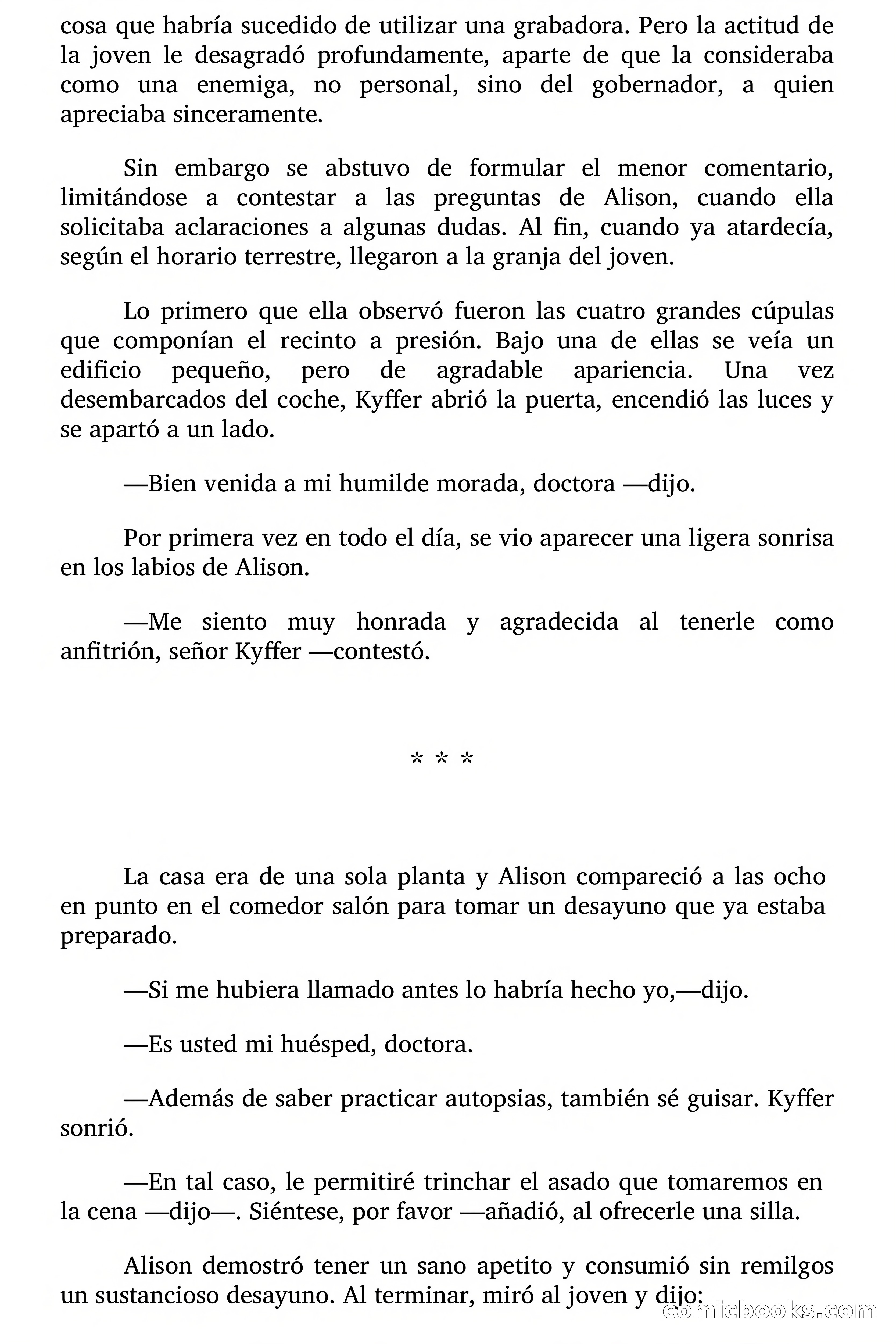 El viajero que vino del infinito — page 36 of 105