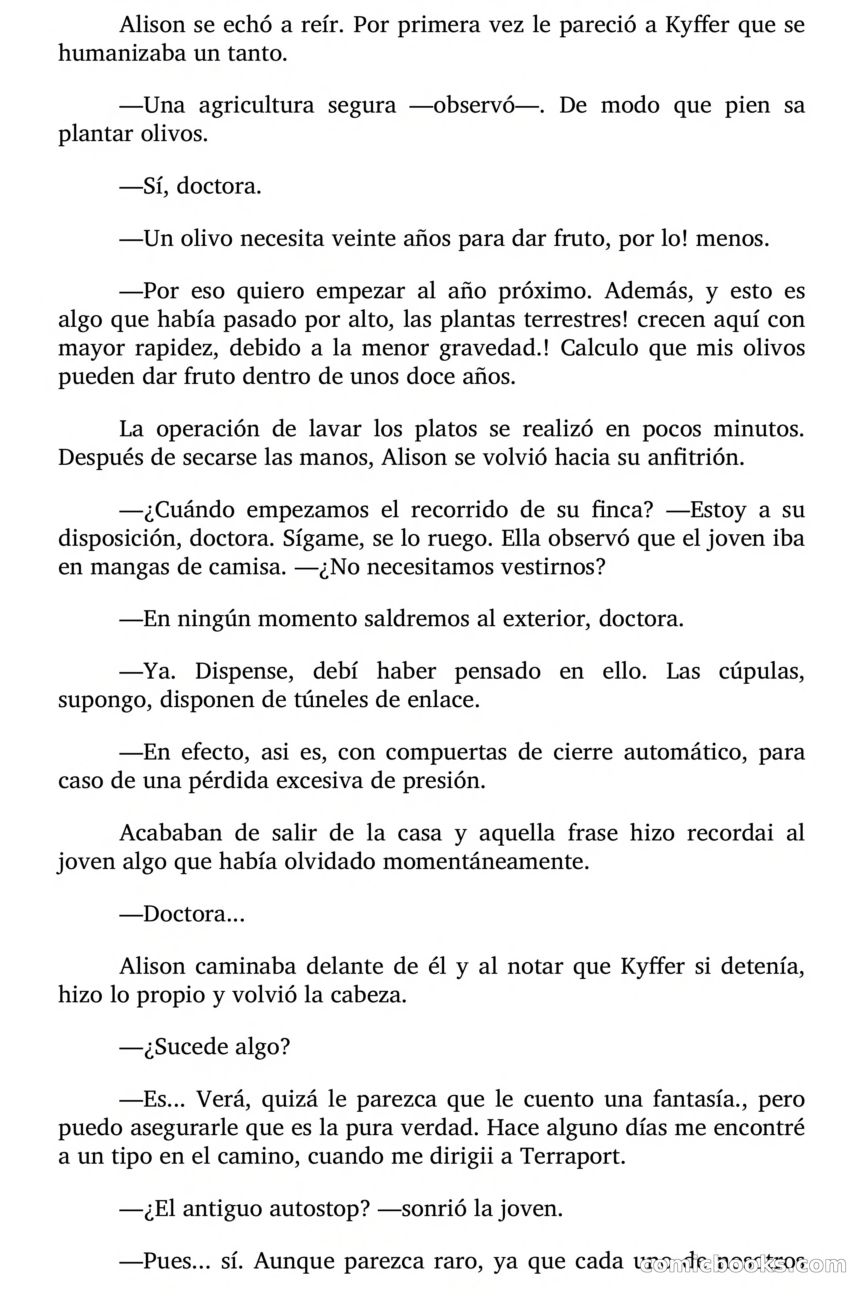 El viajero que vino del infinito — page 39 of 105