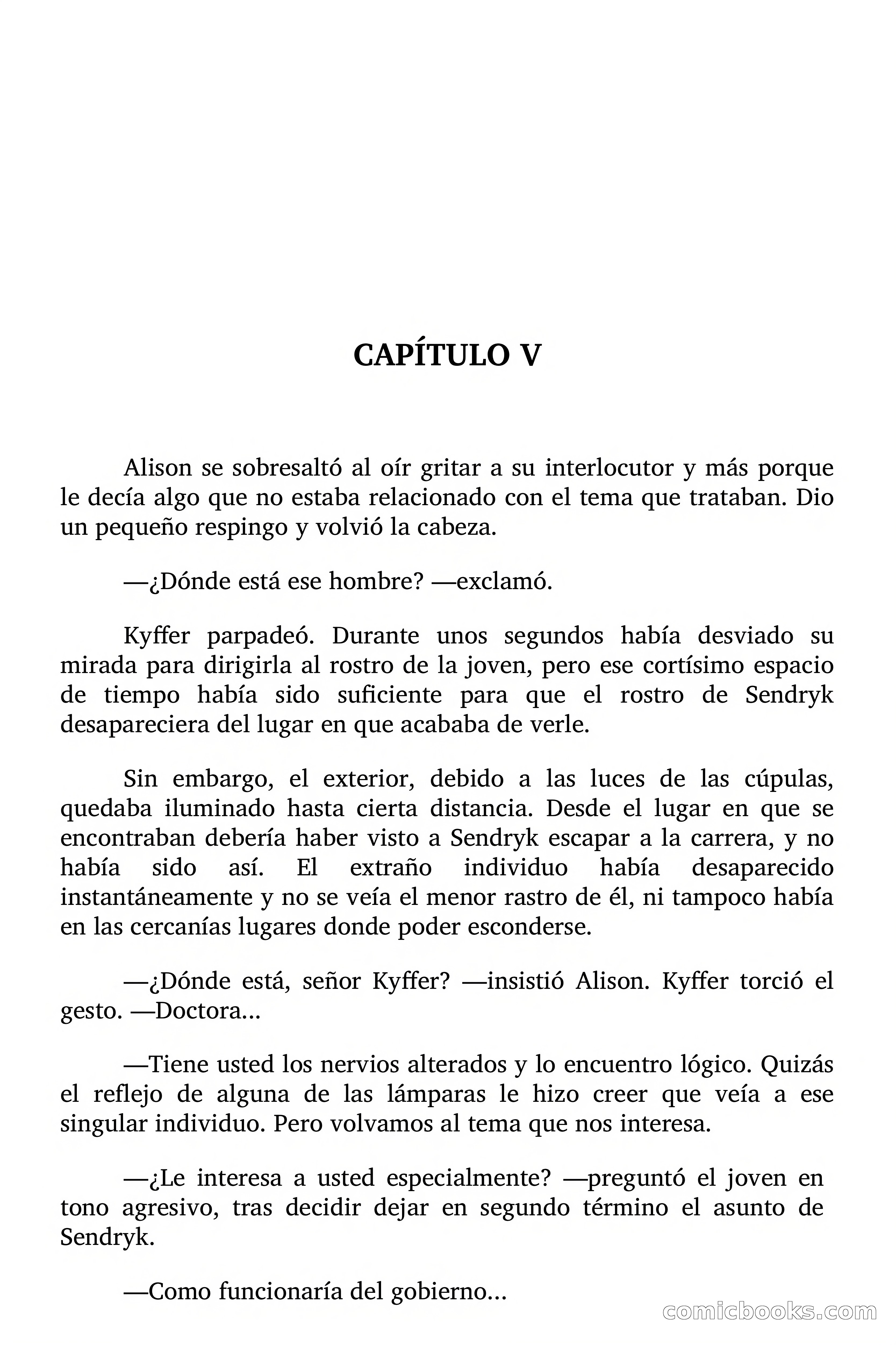 El viajero que vino del infinito — page 42 of 105