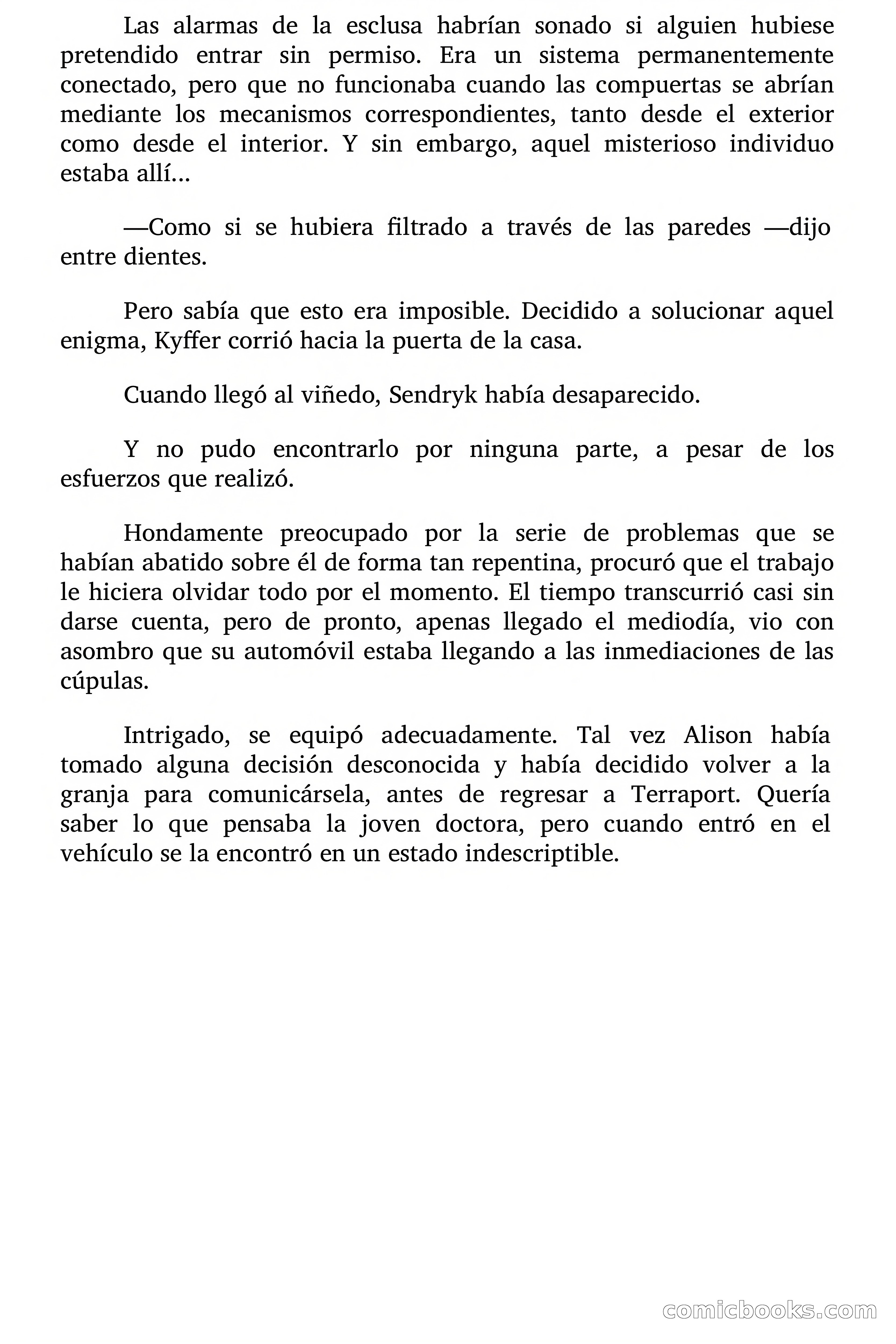 El viajero que vino del infinito — page 50 of 105