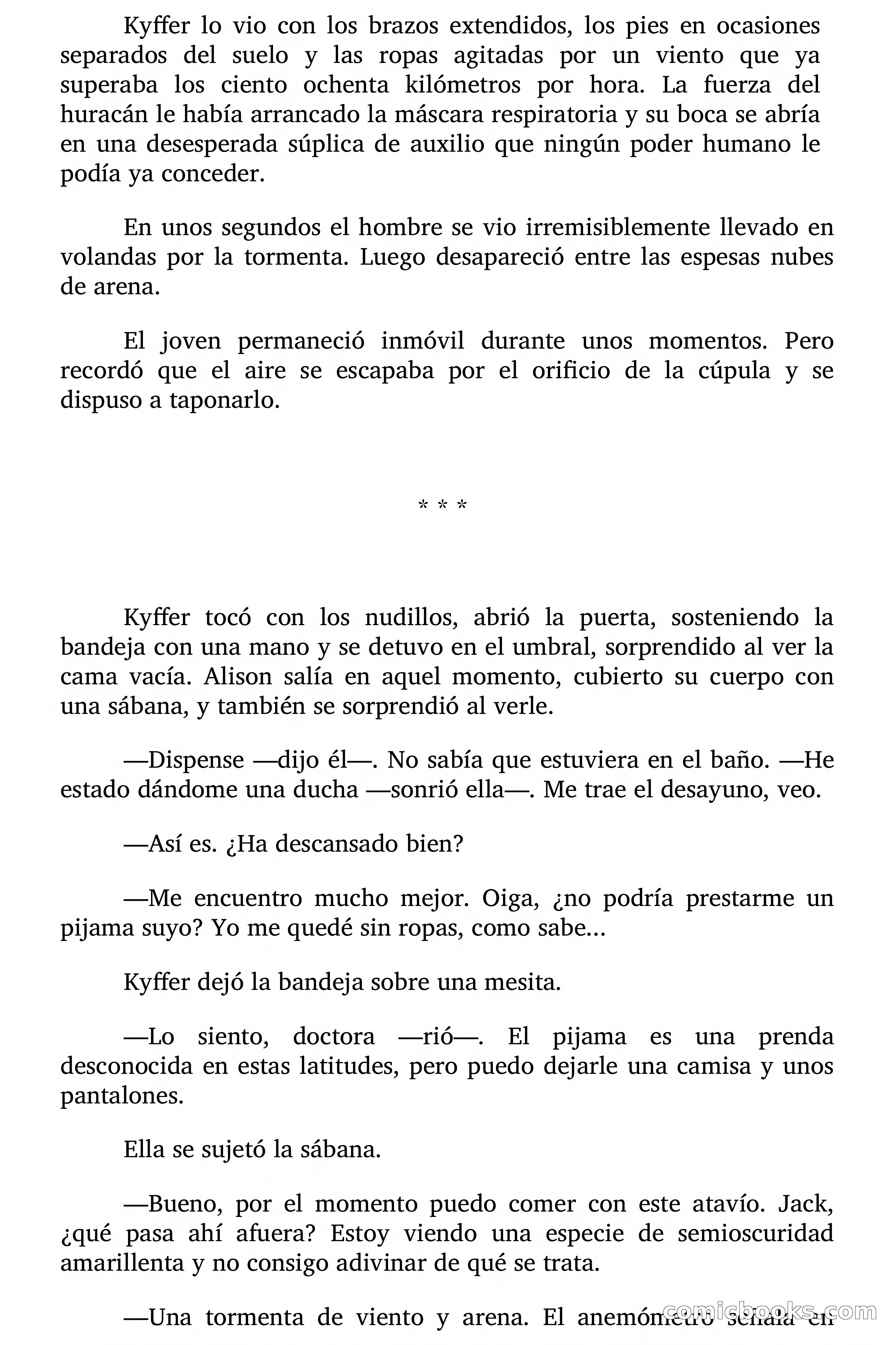 El viajero que vino del infinito — page 61 of 105