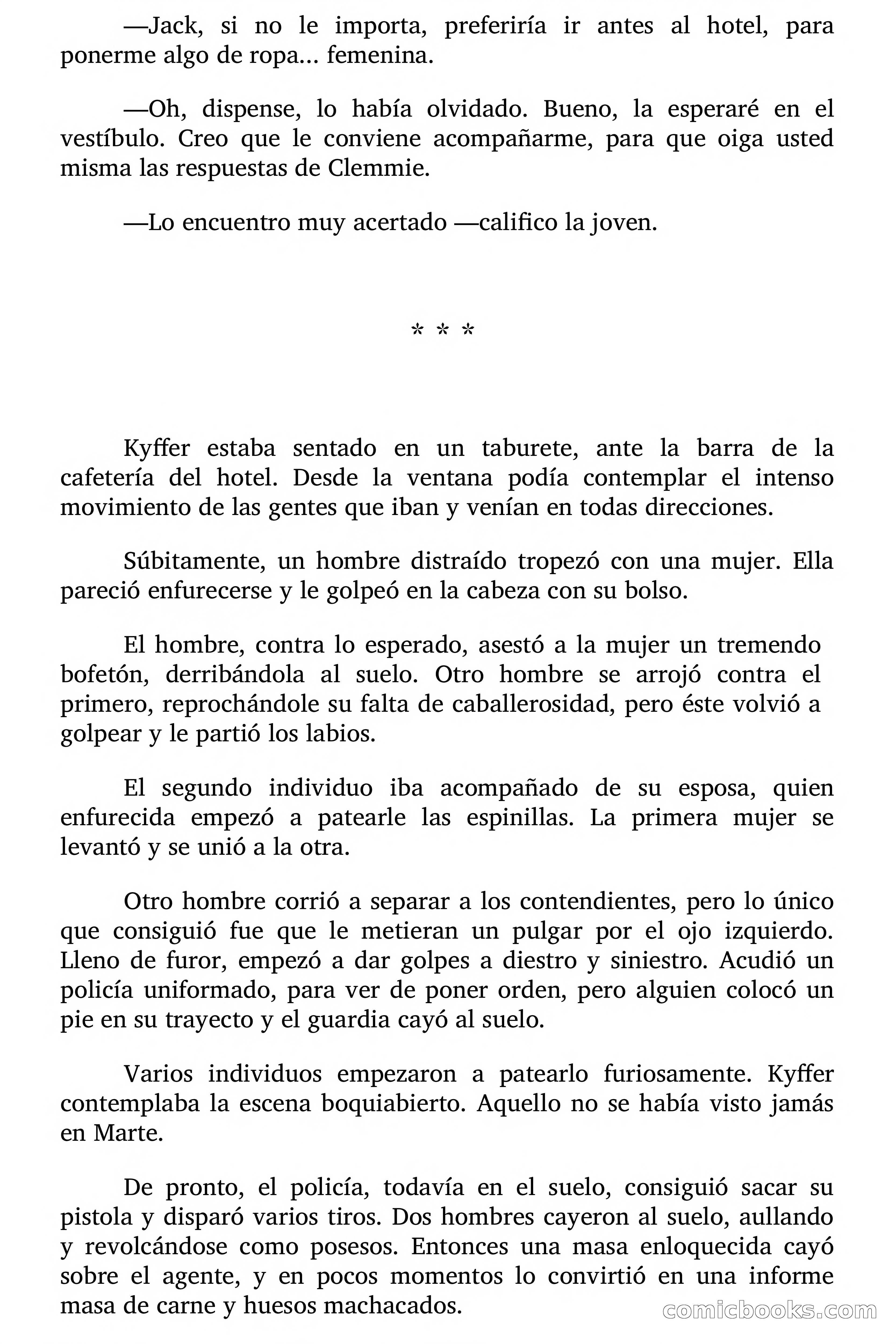 El viajero que vino del infinito — page 76 of 105
