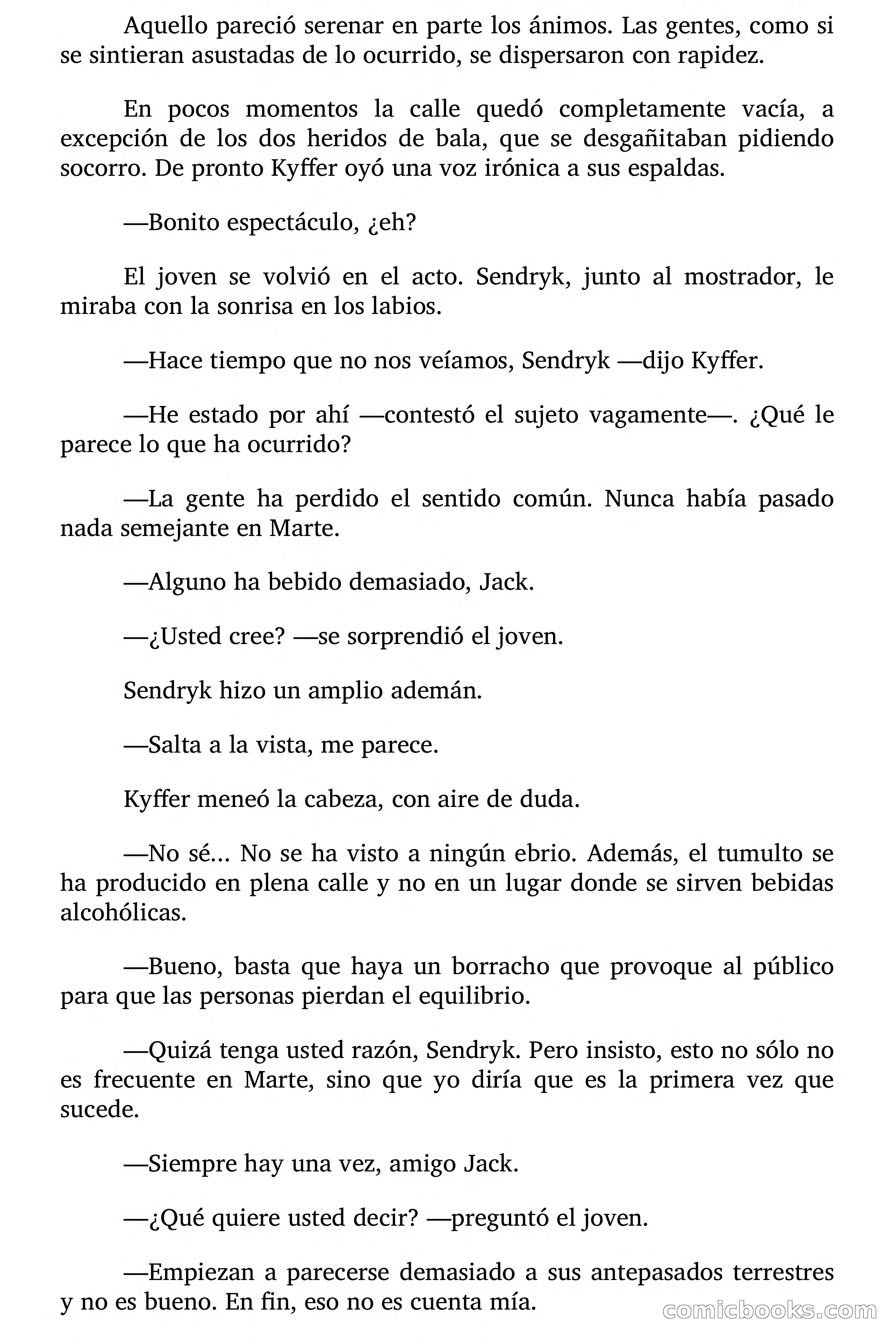 El viajero que vino del infinito — page 77 of 105