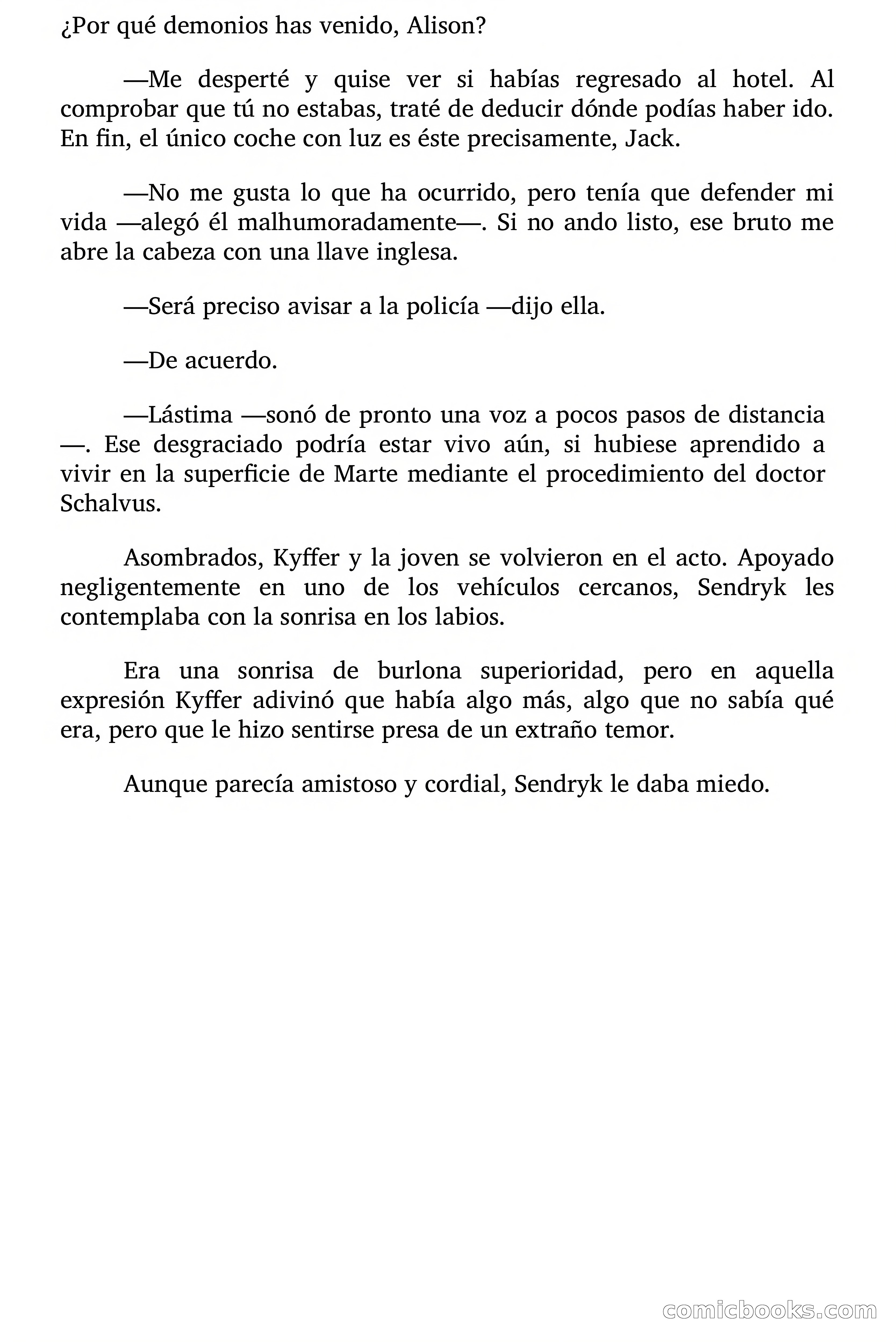 El viajero que vino del infinito — page 89 of 105
