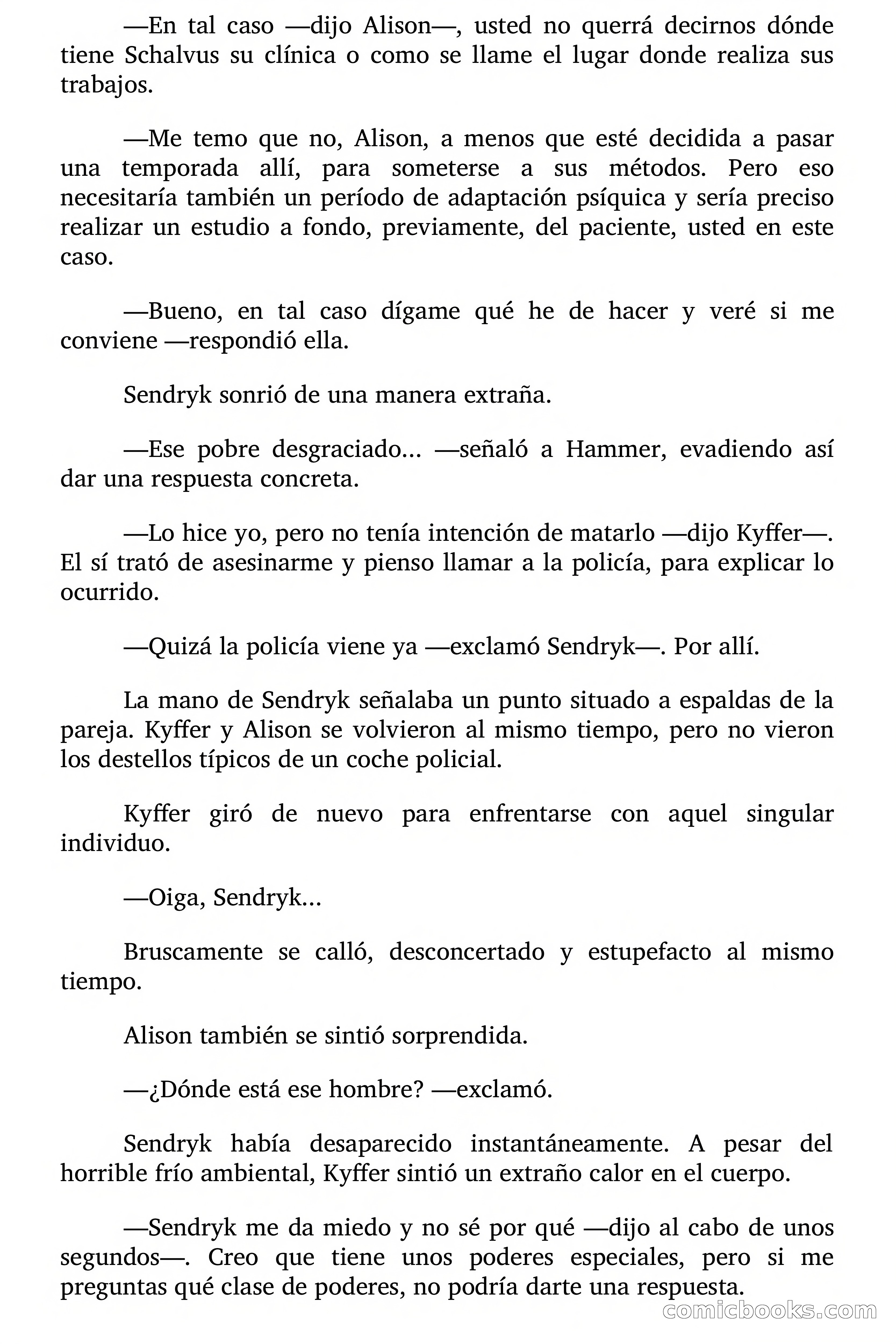 El viajero que vino del infinito — page 91 of 105