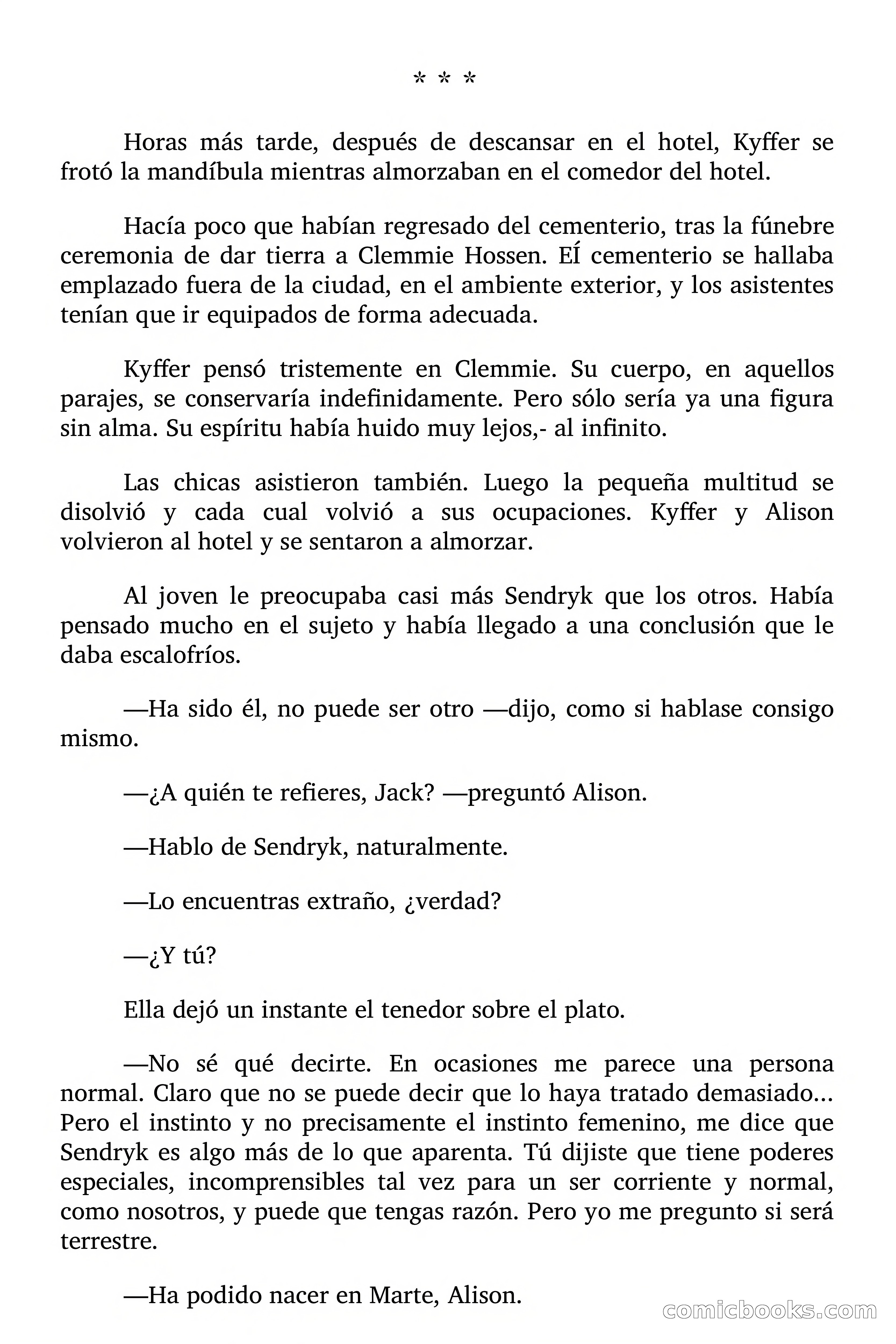 El viajero que vino del infinito — page 92 of 105