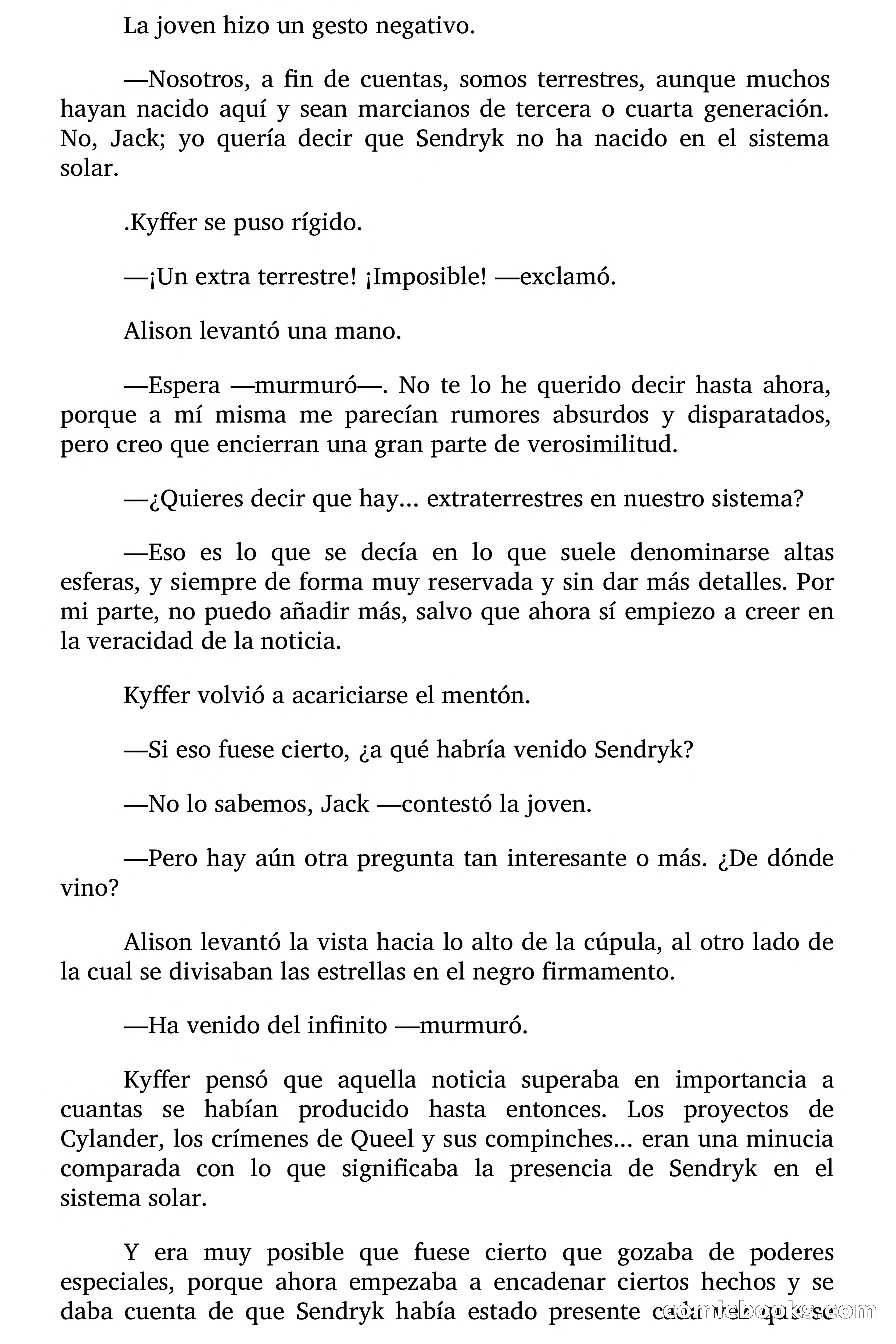 El viajero que vino del infinito — page 93 of 105