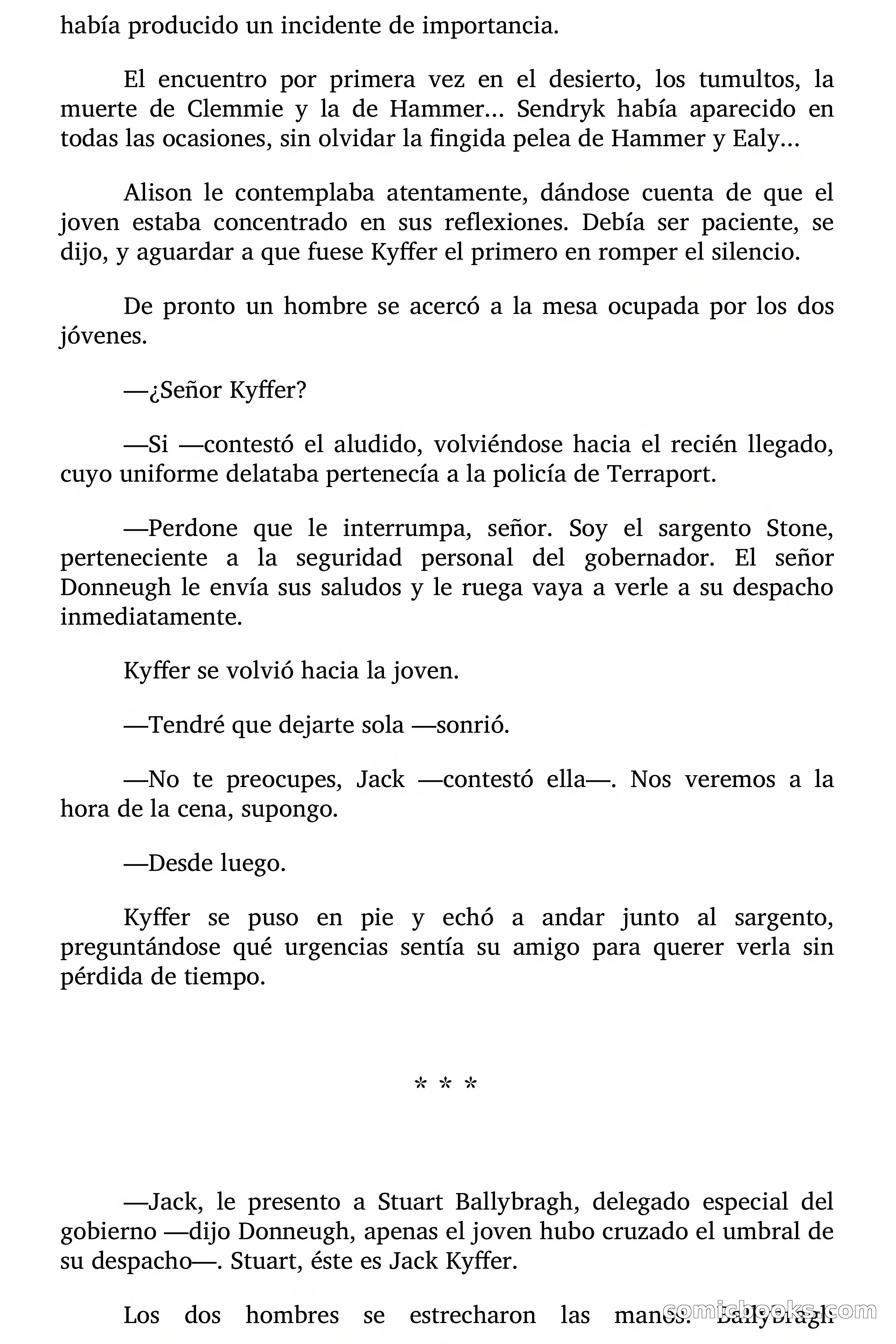 El viajero que vino del infinito — page 94 of 105