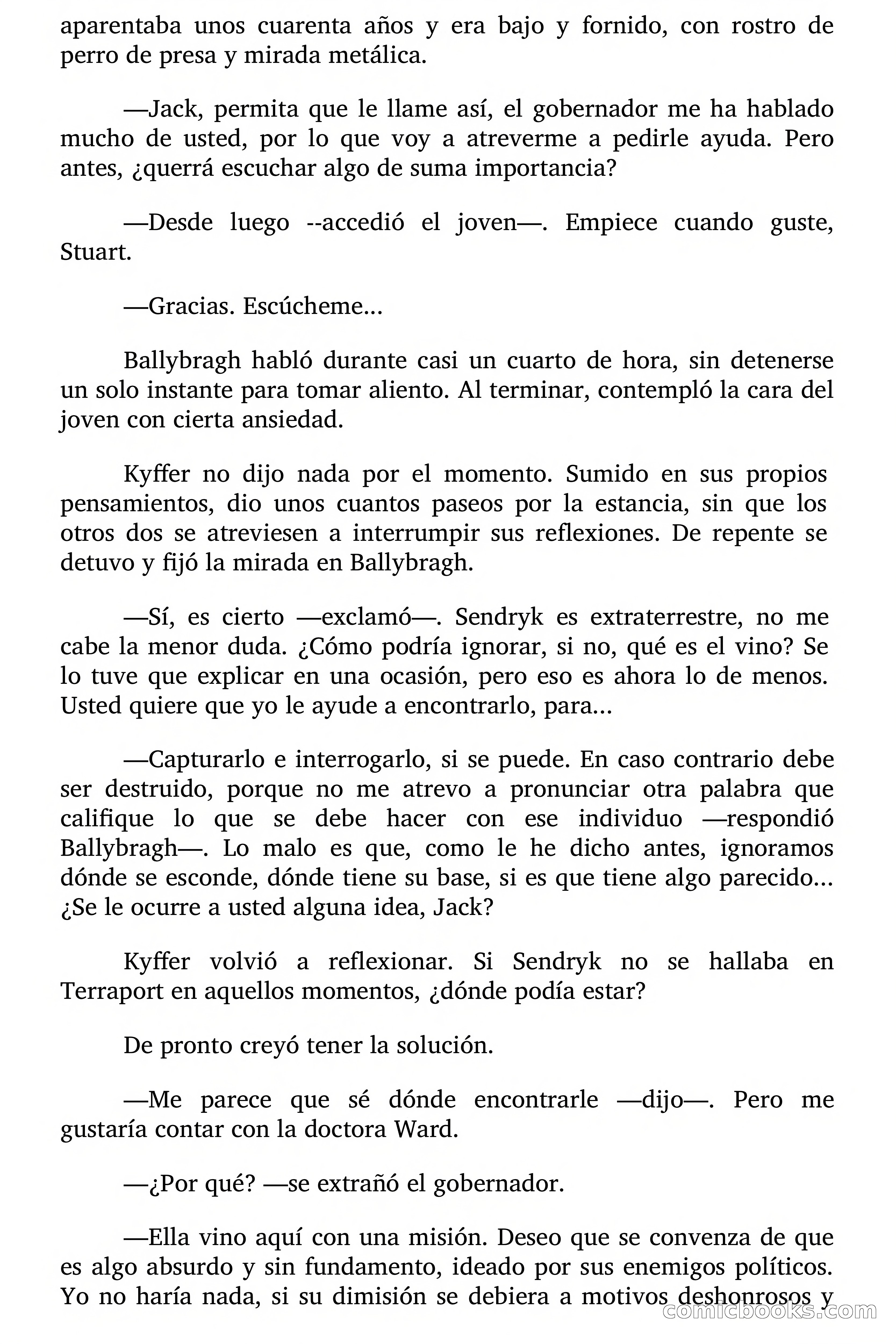 El viajero que vino del infinito — page 95 of 105