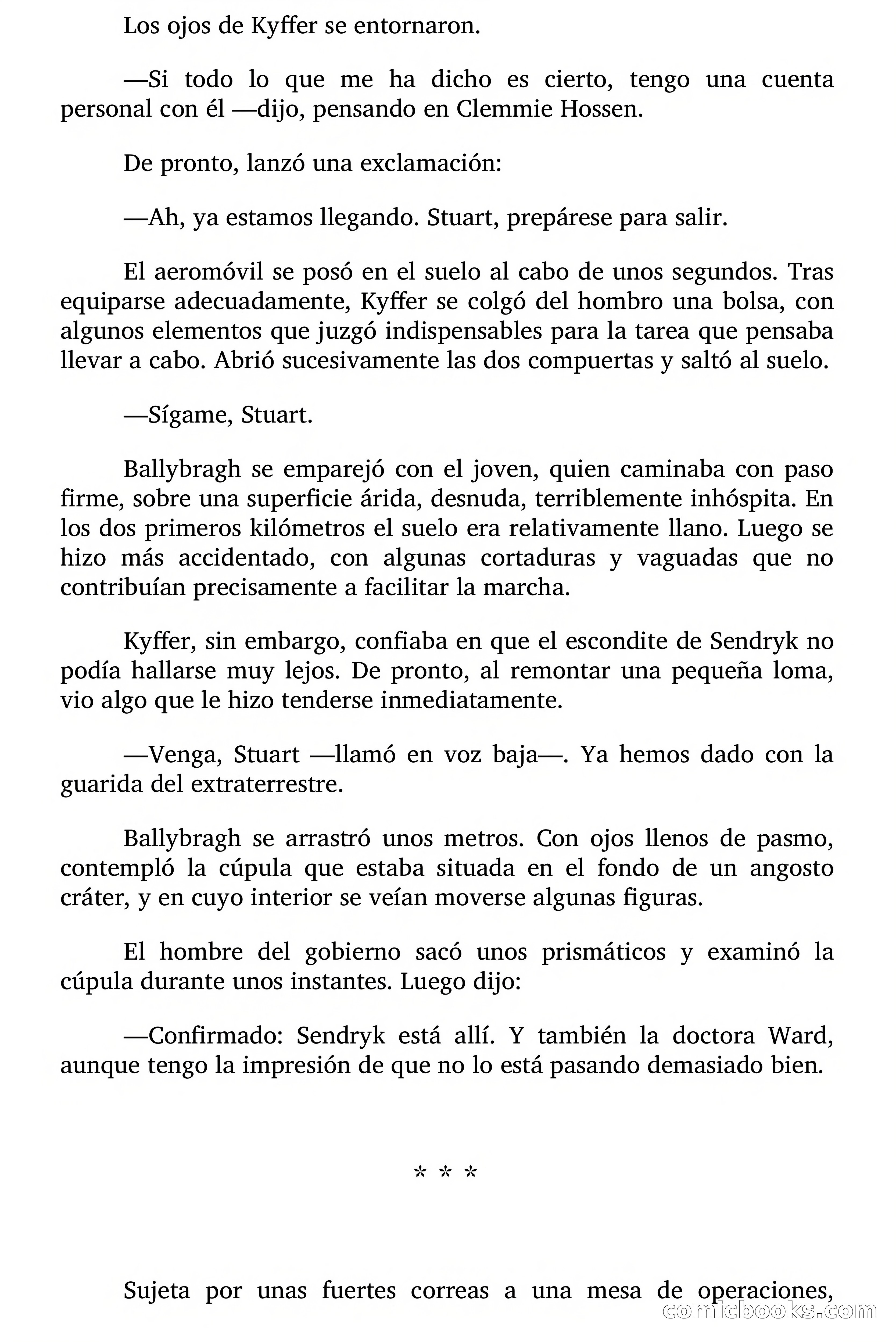 El viajero que vino del infinito — page 98 of 105