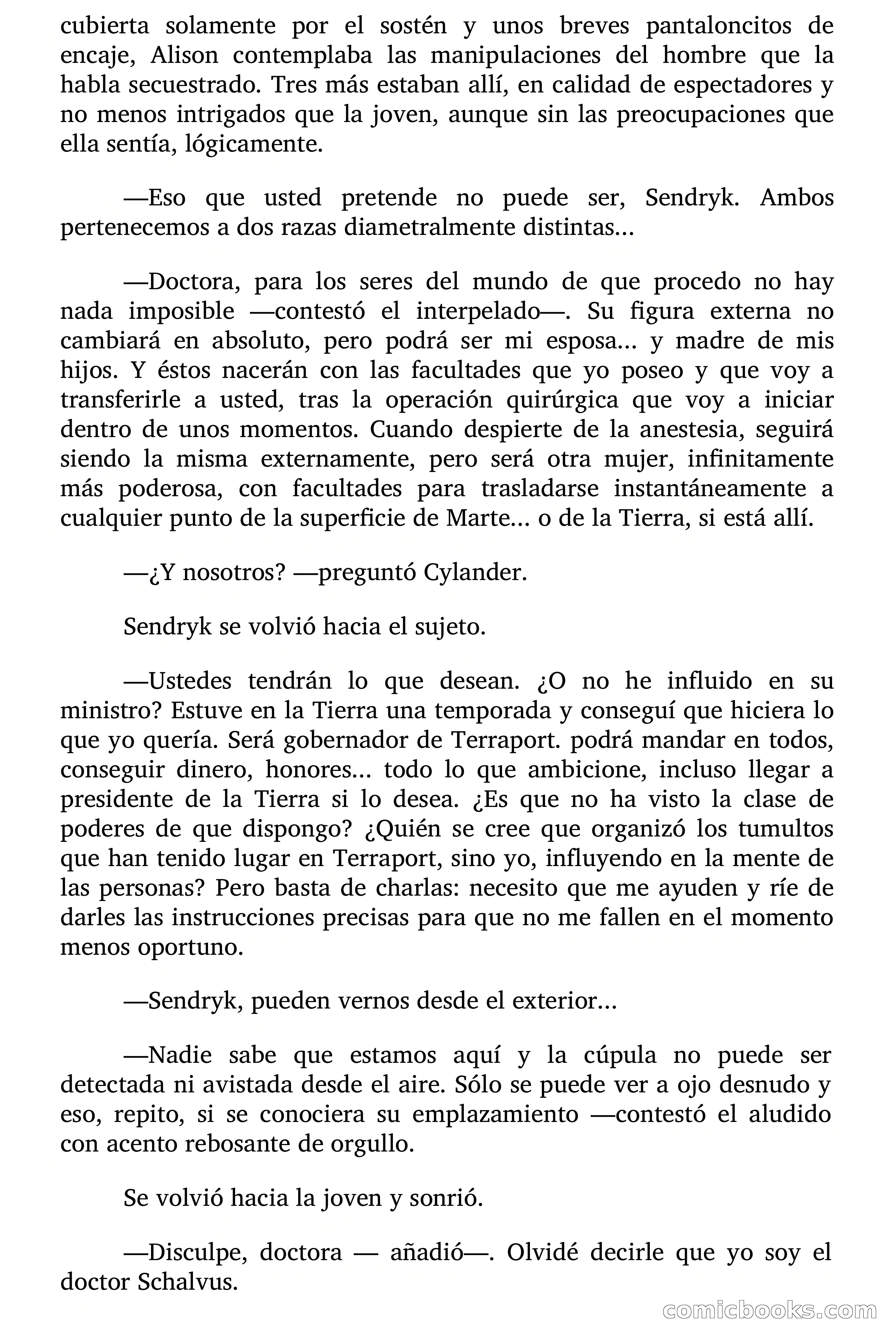 El viajero que vino del infinito — page 99 of 105