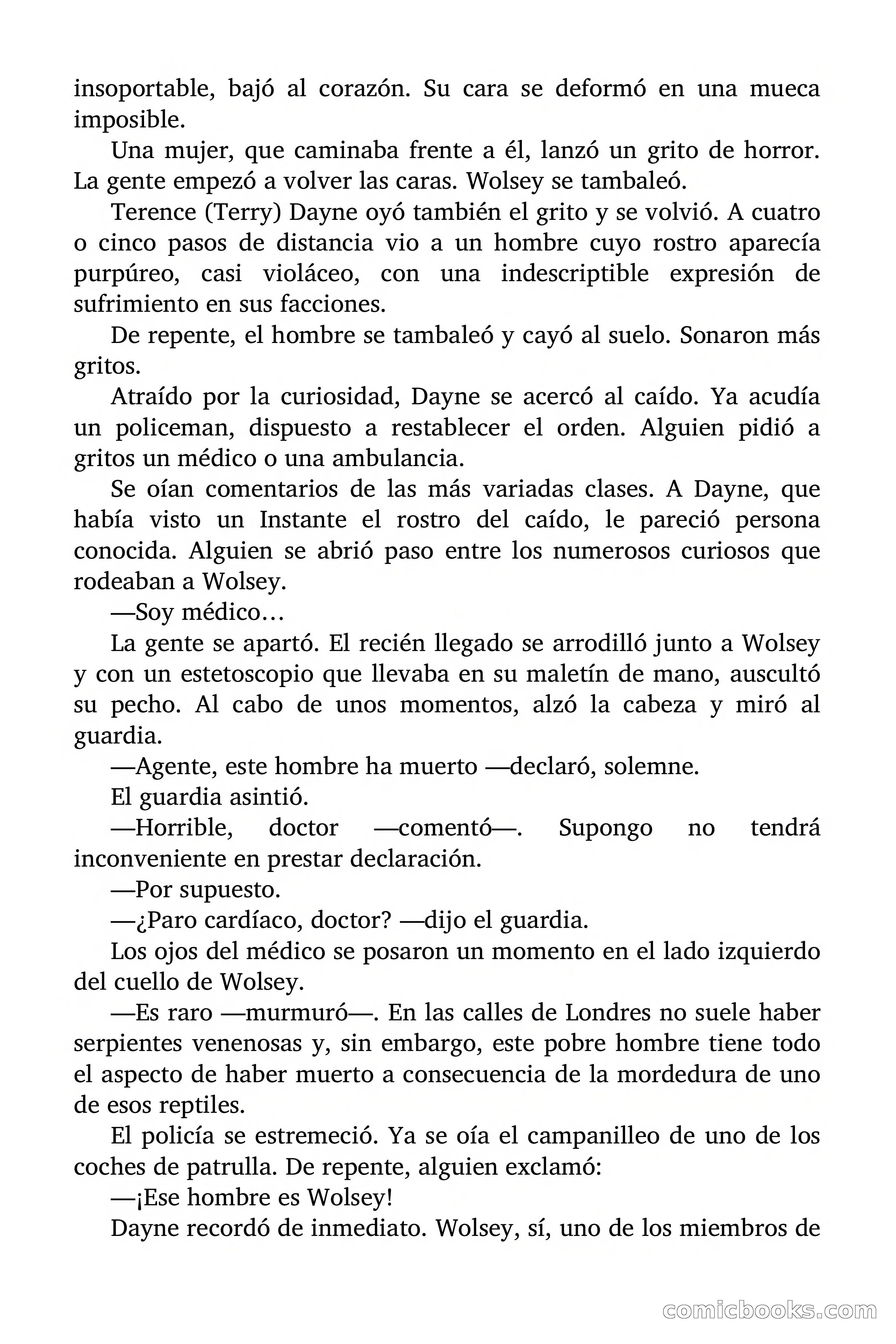 La madre de las serpientes (The Mother of Serpents) — page 7 of 91