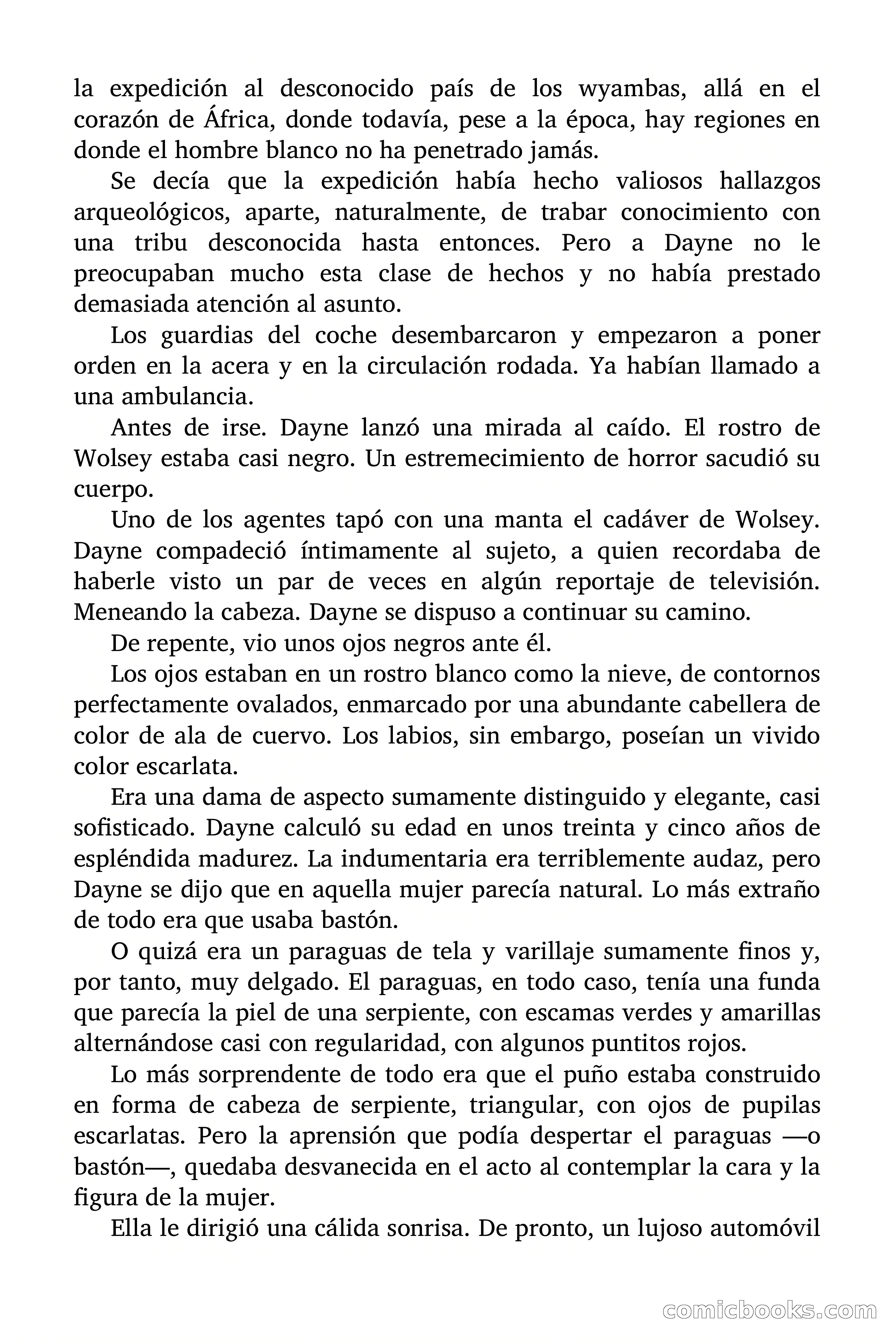 La madre de las serpientes (The Mother of Serpents) — page 8 of 91