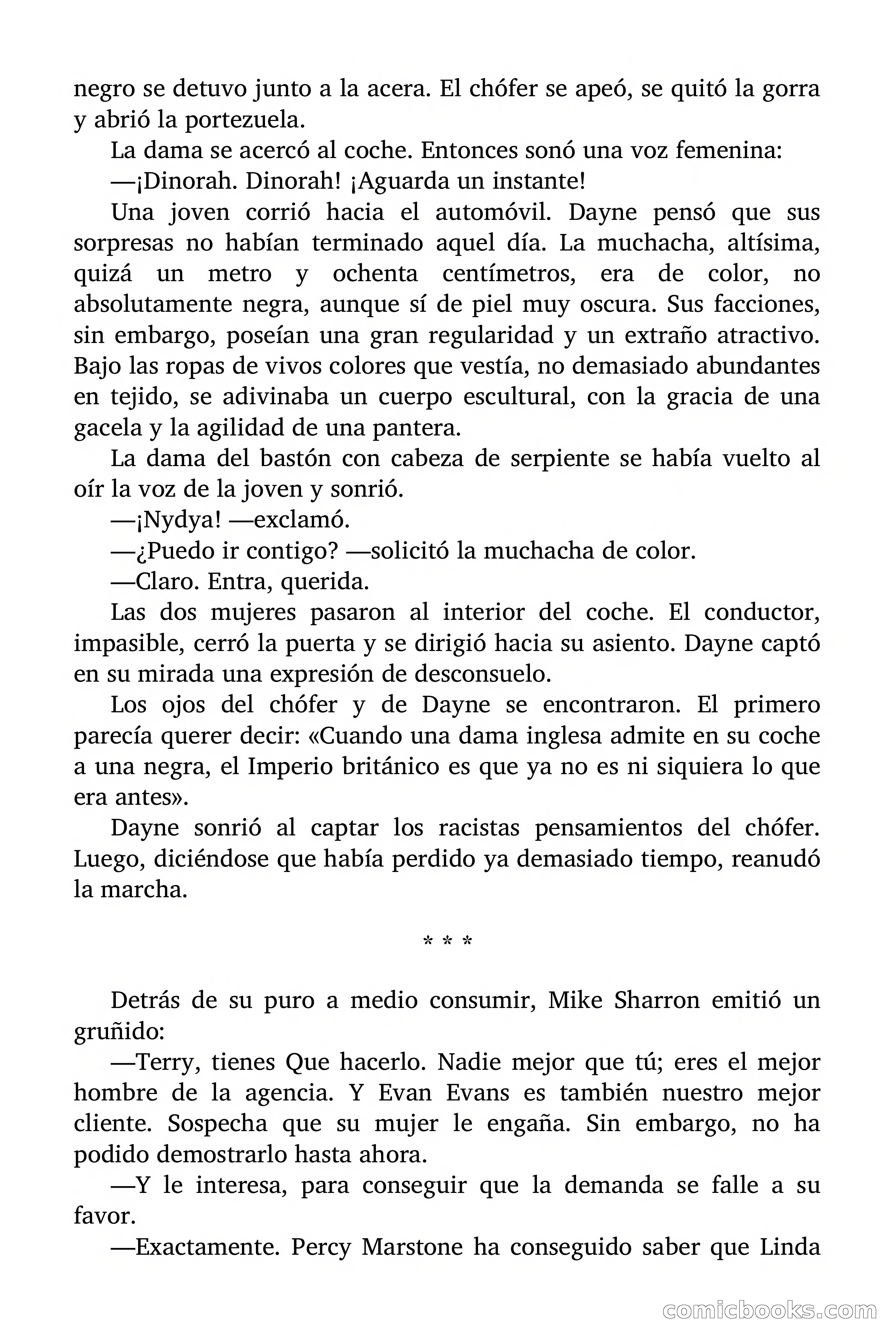 La madre de las serpientes (The Mother of Serpents) — page 9 of 91