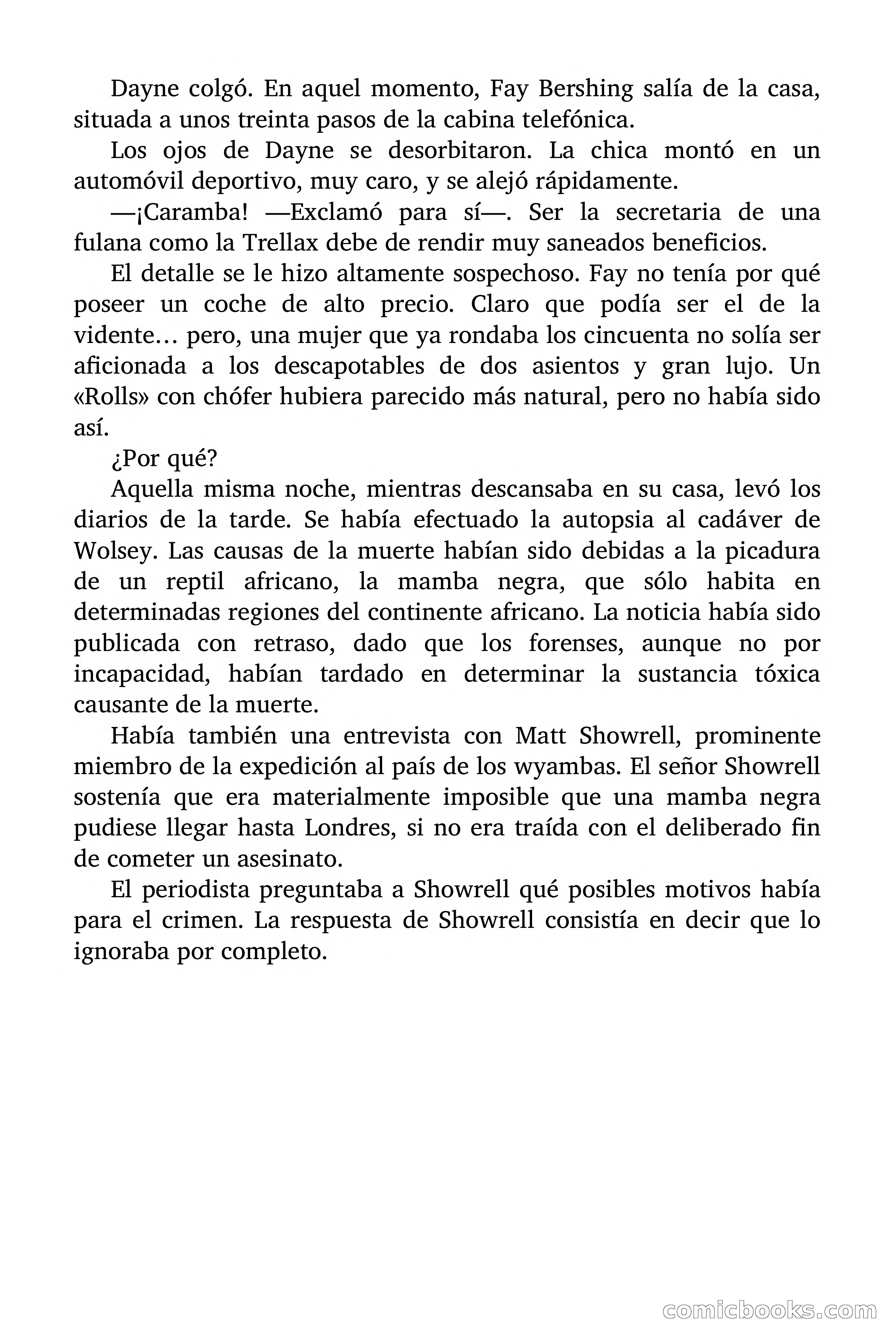 La madre de las serpientes (The Mother of Serpents) — page 17 of 91
