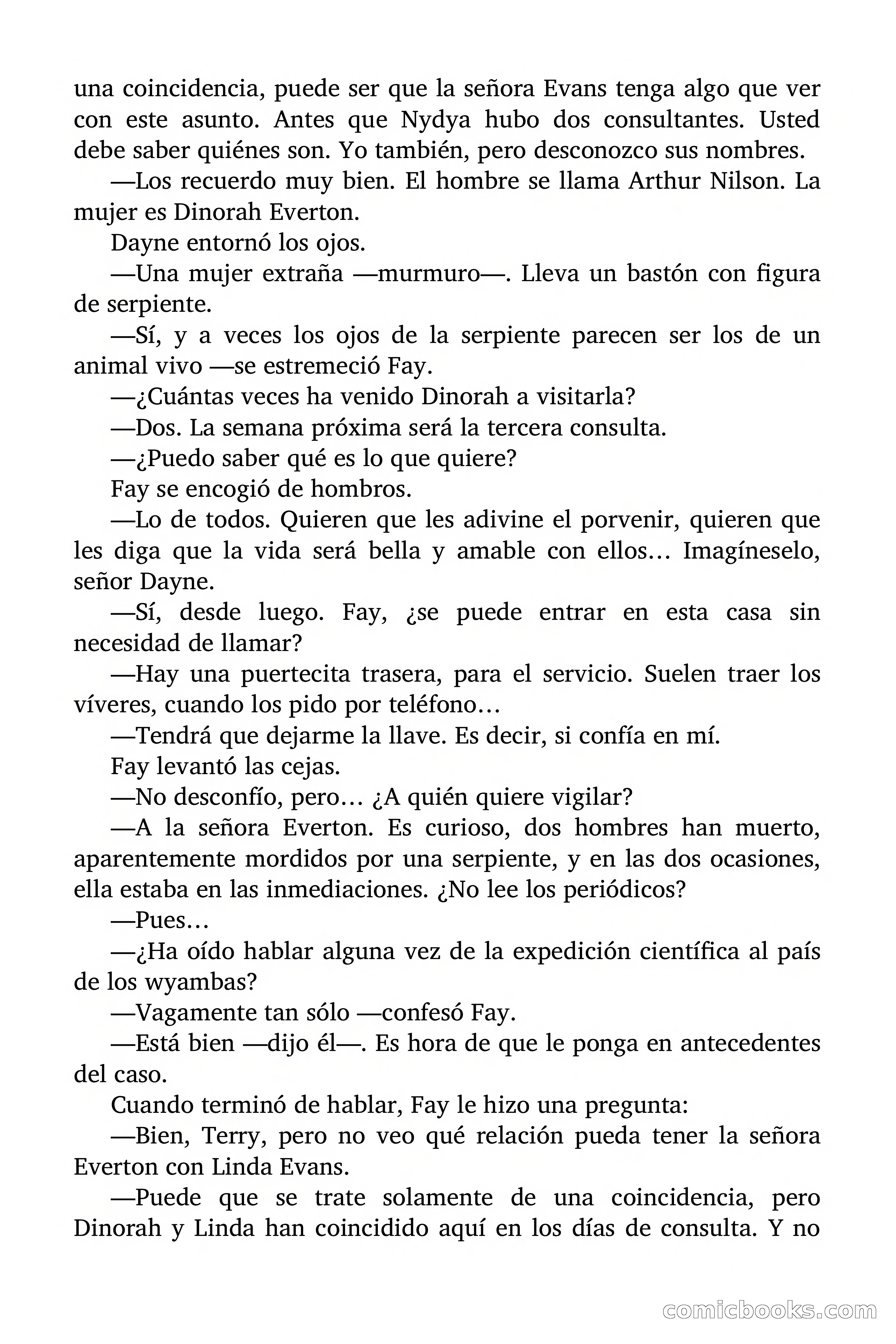 La madre de las serpientes (The Mother of Serpents) — page 26 of 91