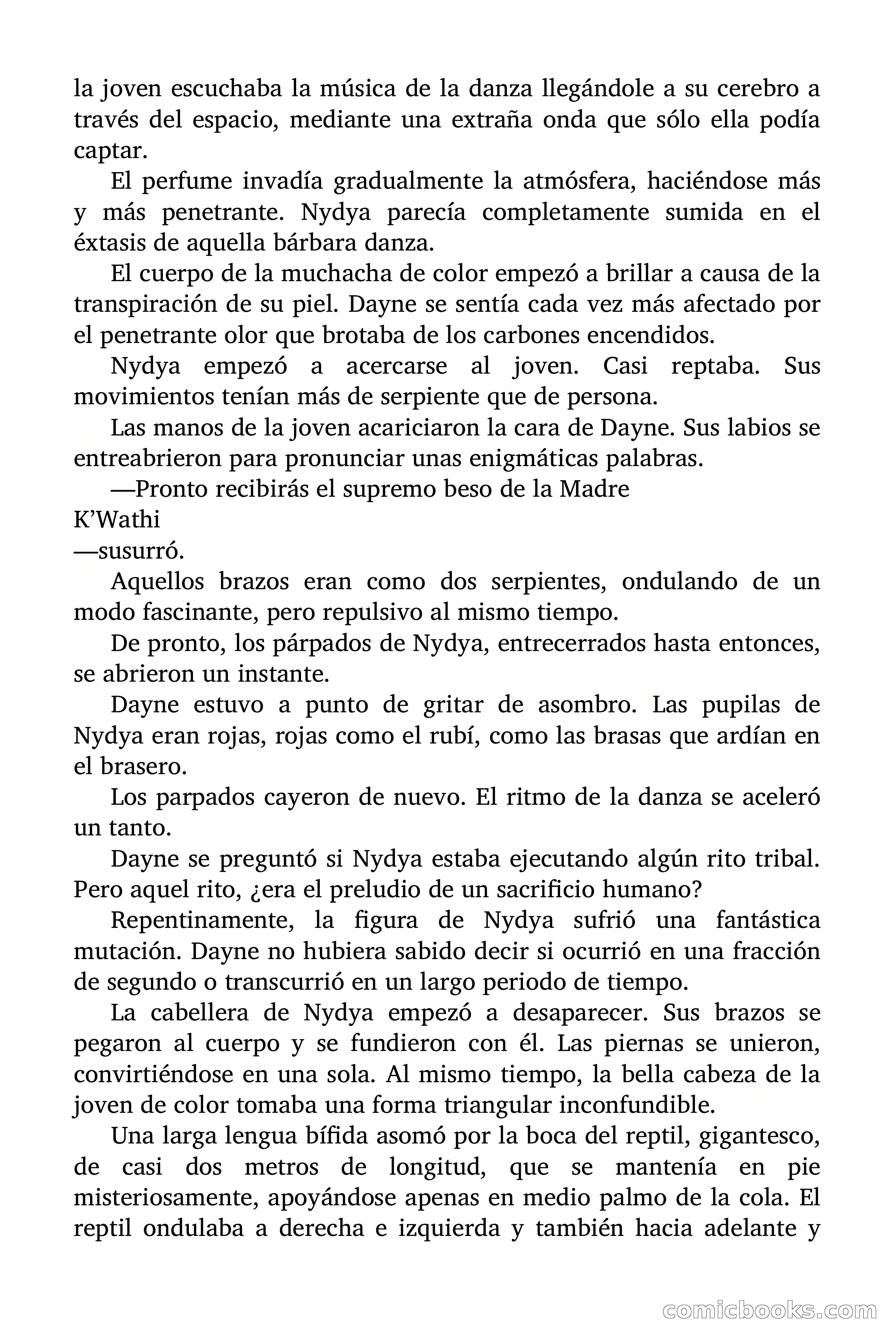 La madre de las serpientes (The Mother of Serpents) — page 35 of 91
