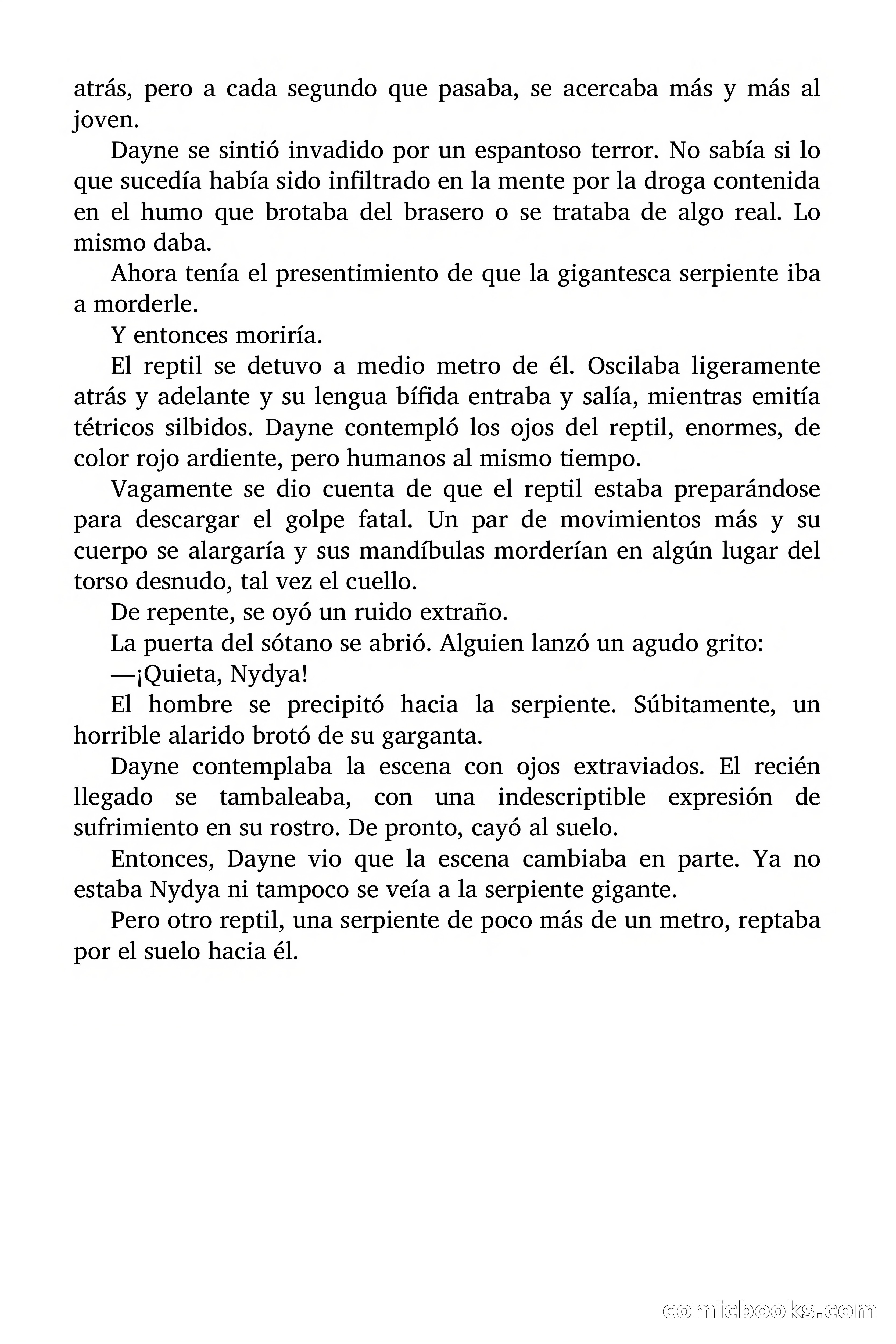 La madre de las serpientes (The Mother of Serpents) — page 36 of 91