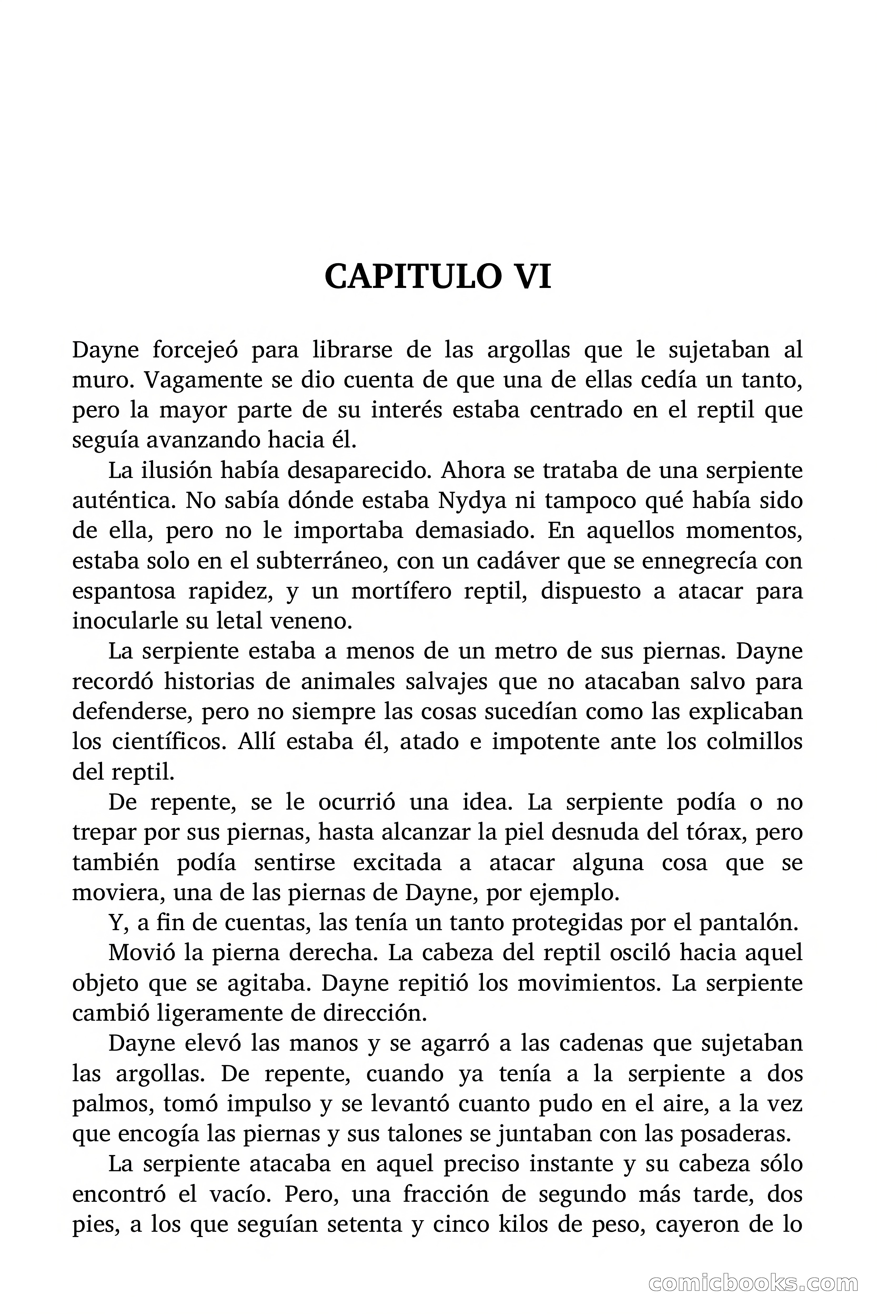 La madre de las serpientes (The Mother of Serpents) — page 37 of 91