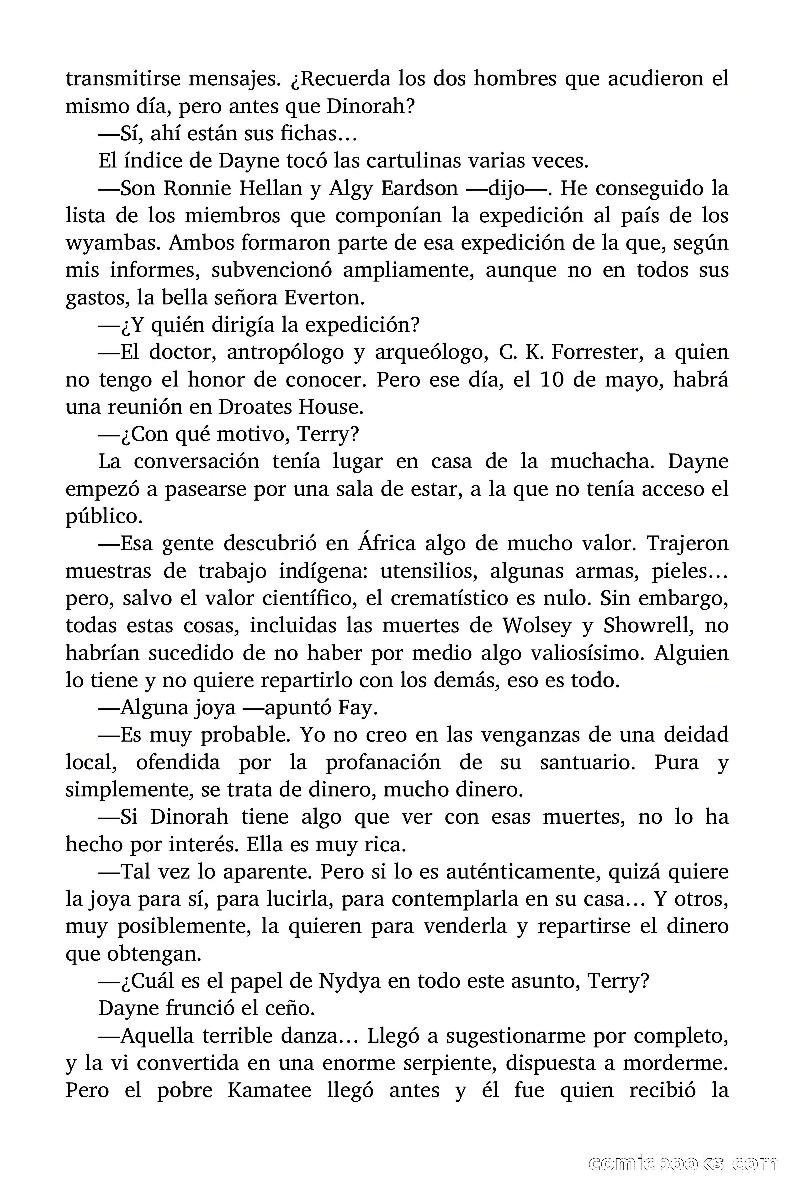 La madre de las serpientes (The Mother of Serpents) — page 39 of 91