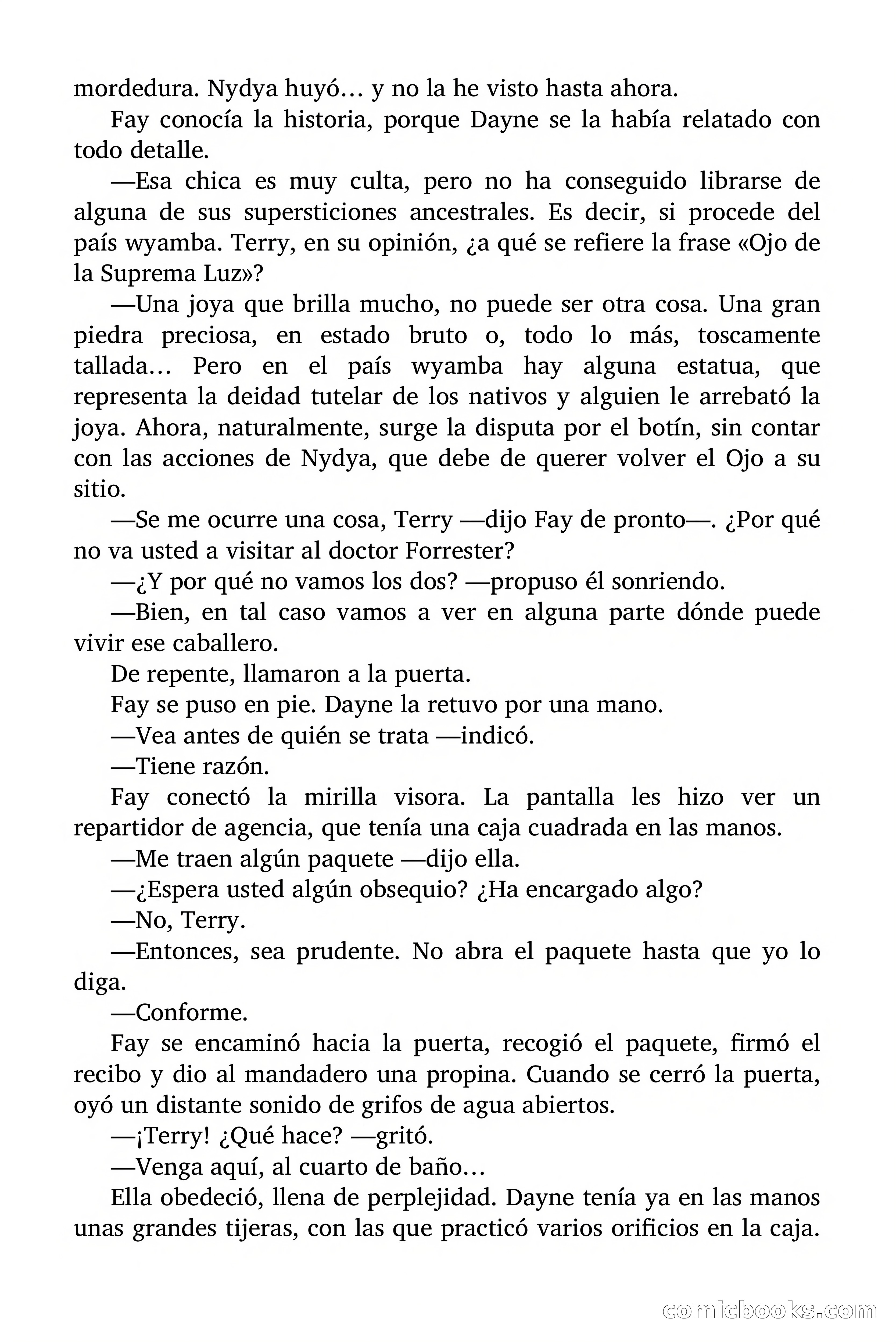 La madre de las serpientes (The Mother of Serpents) — page 40 of 91