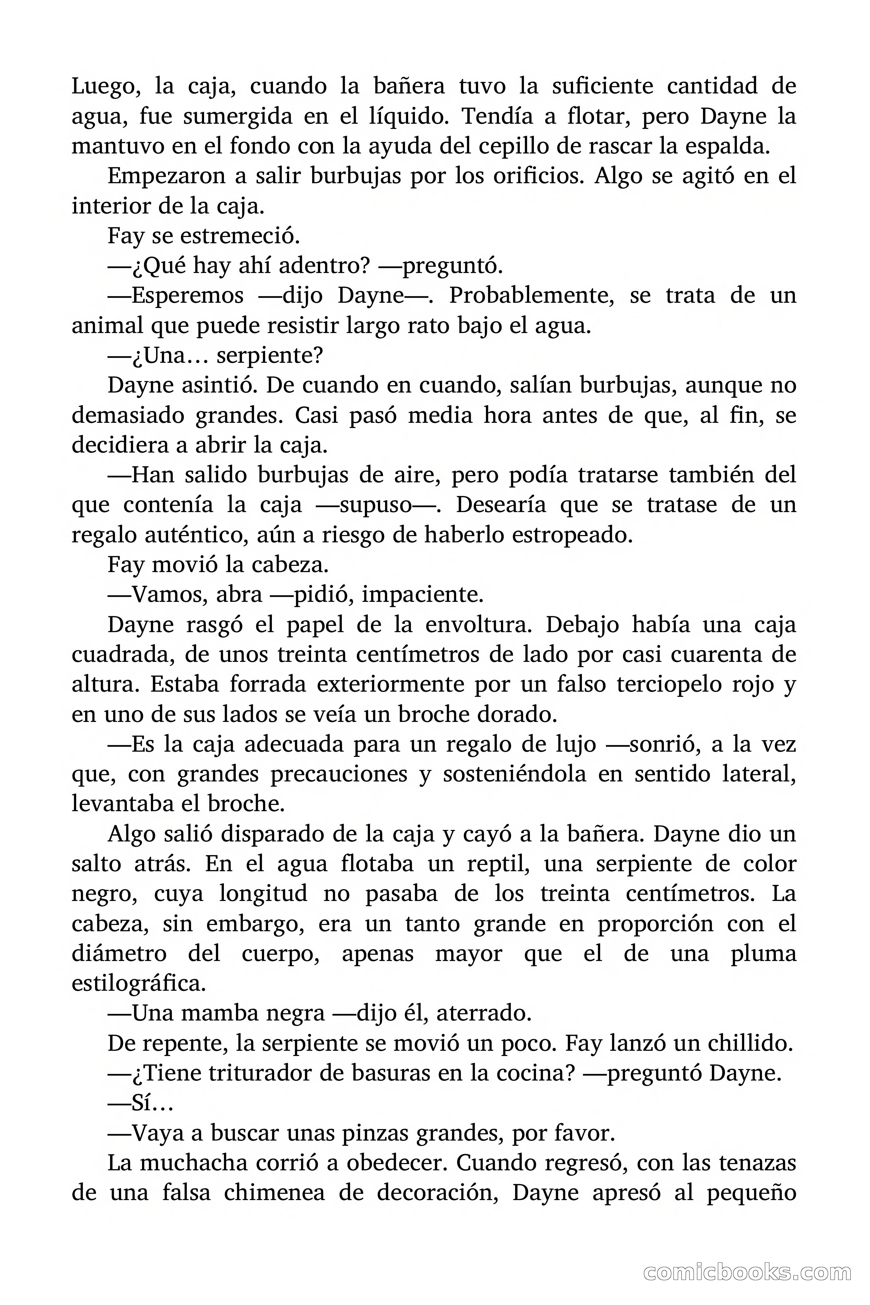 La madre de las serpientes (The Mother of Serpents) — page 41 of 91