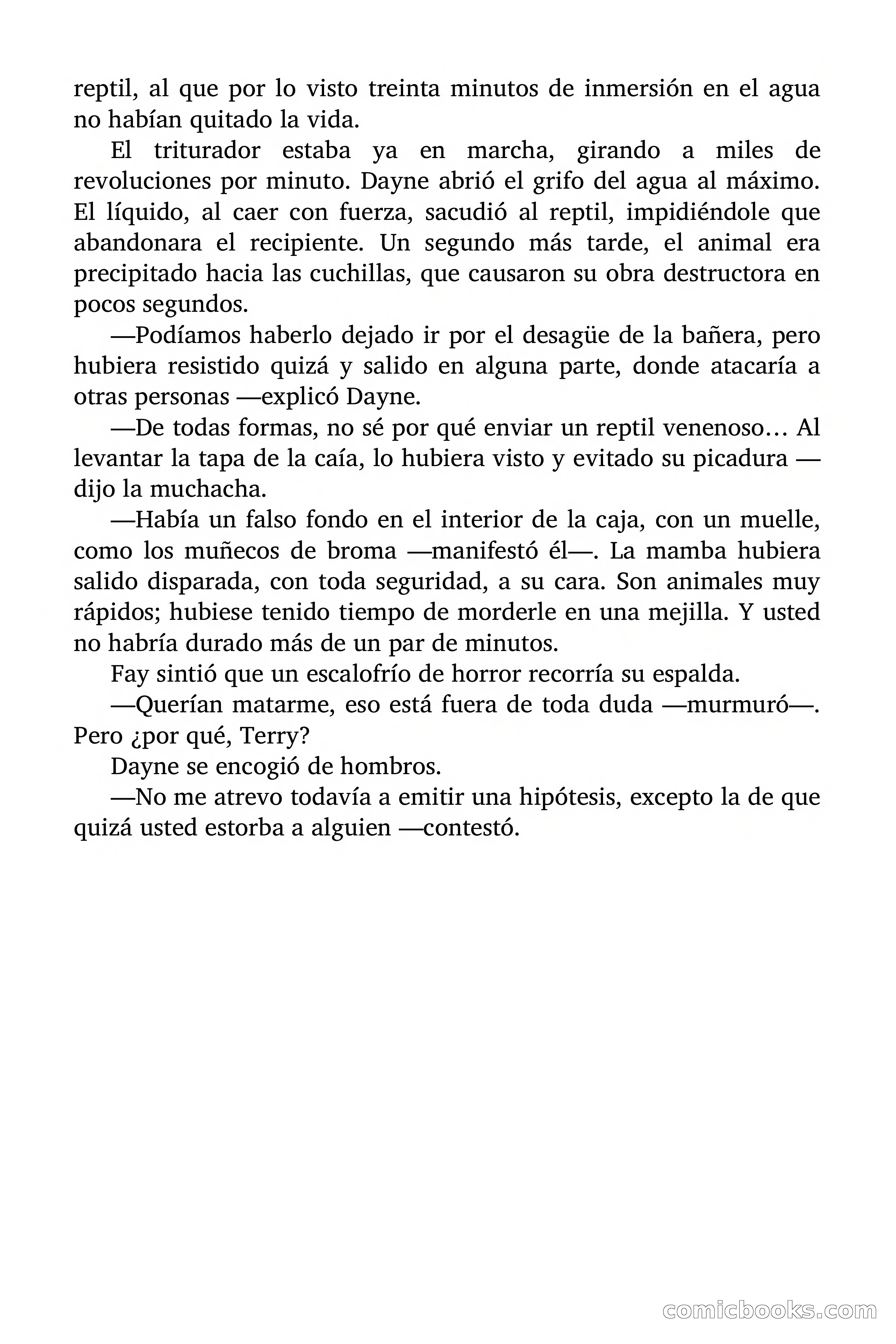 La madre de las serpientes (The Mother of Serpents) — page 42 of 91
