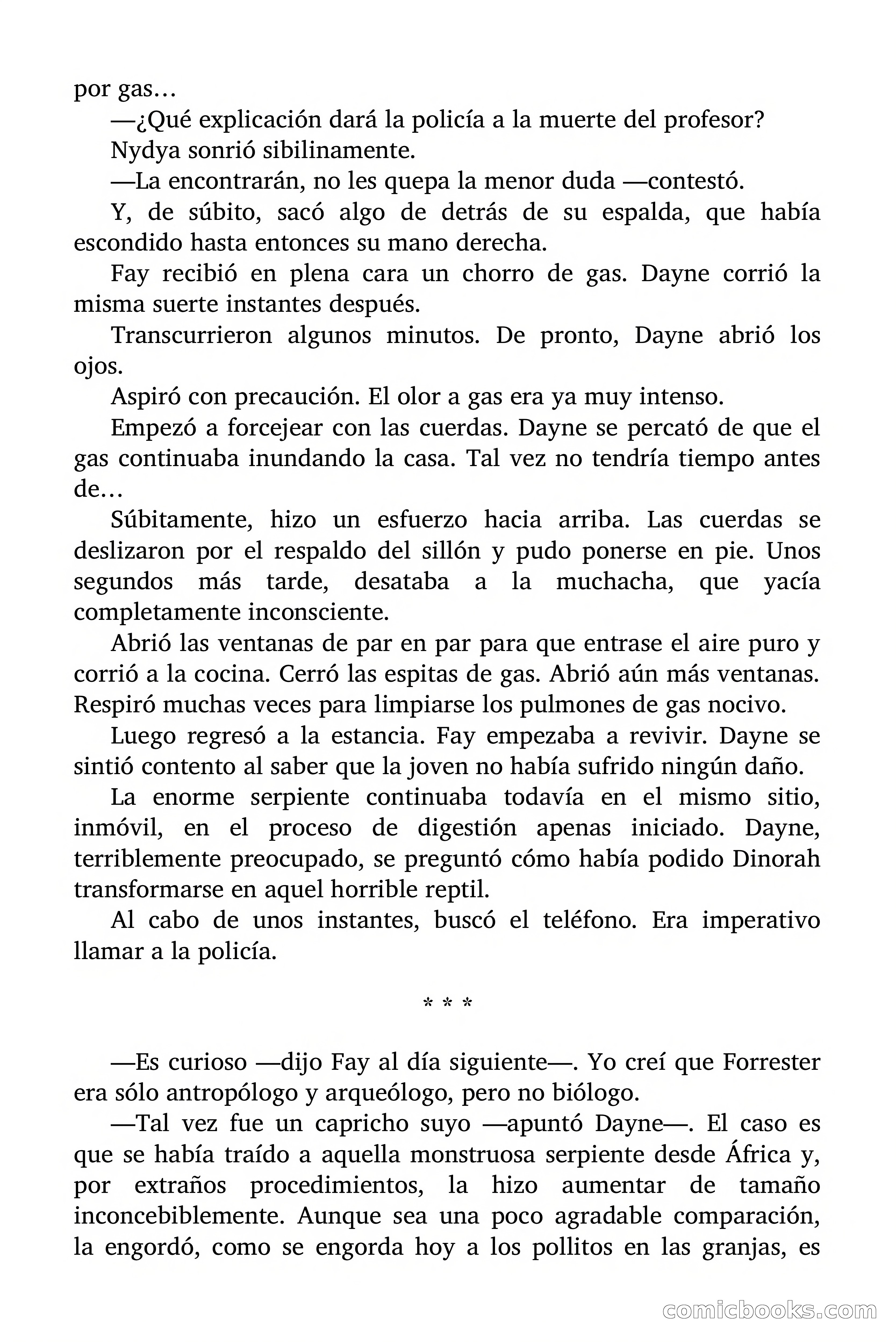 La madre de las serpientes (The Mother of Serpents) — page 47 of 91