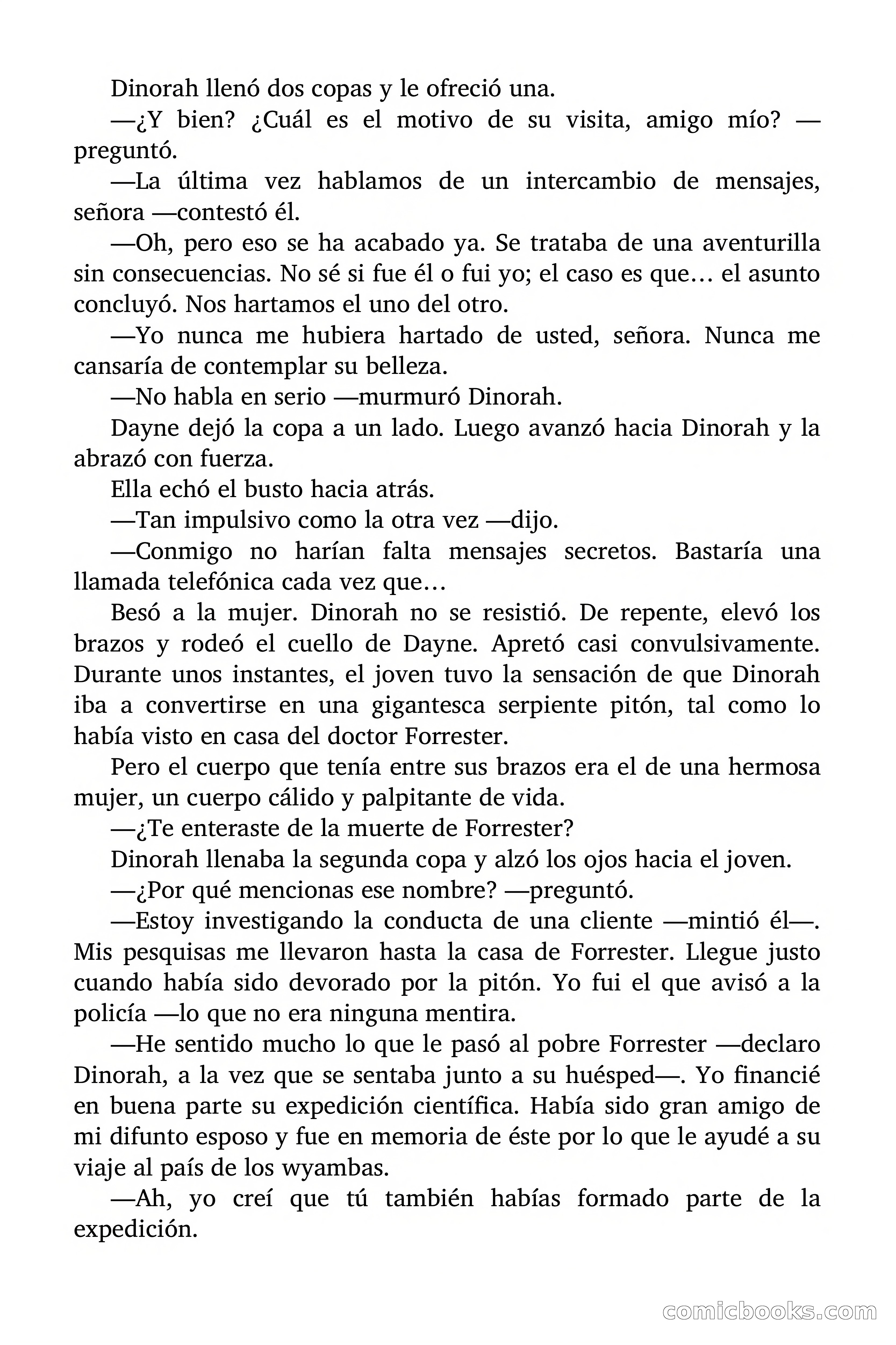 La madre de las serpientes (The Mother of Serpents) — page 51 of 91