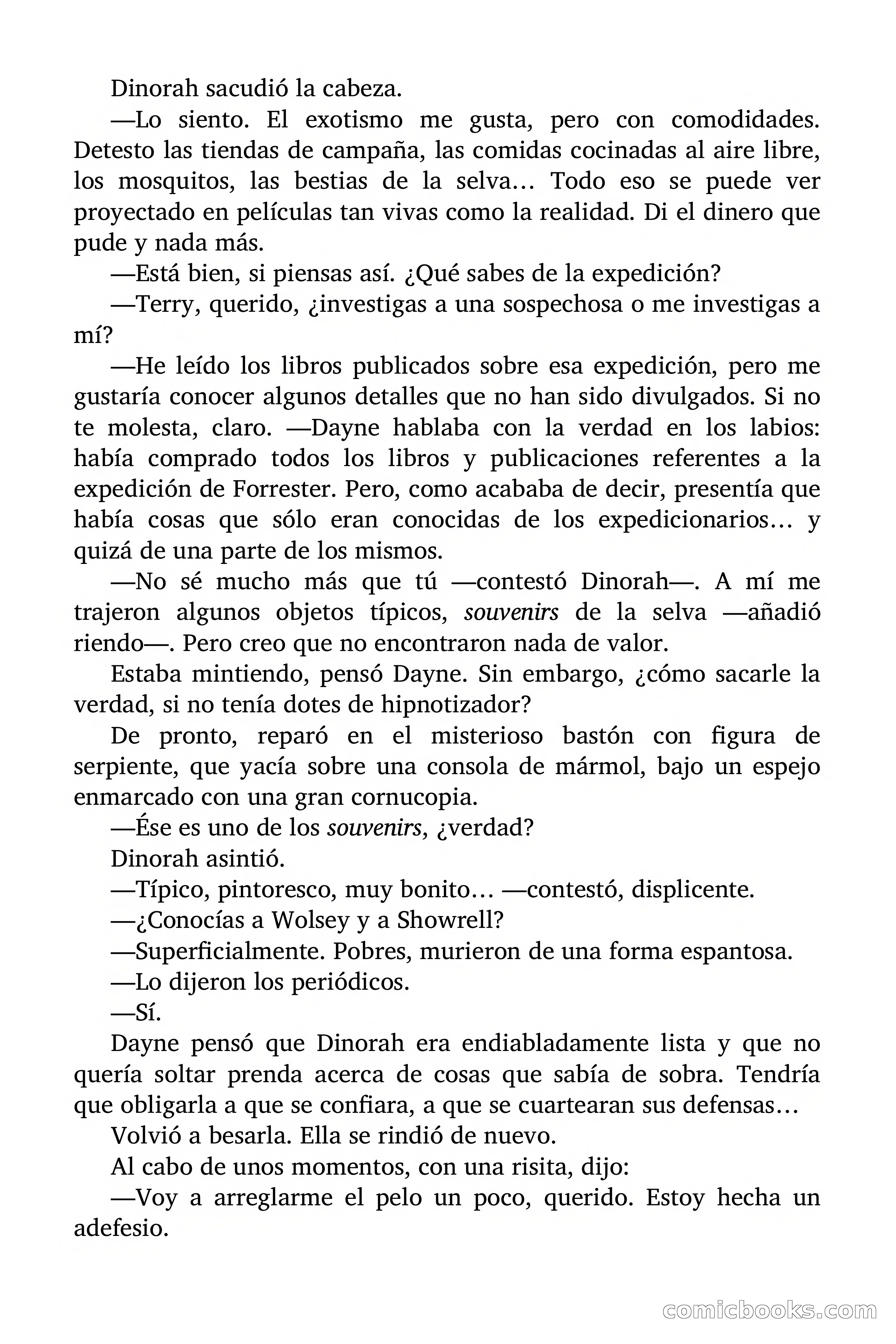 La madre de las serpientes (The Mother of Serpents) — page 52 of 91