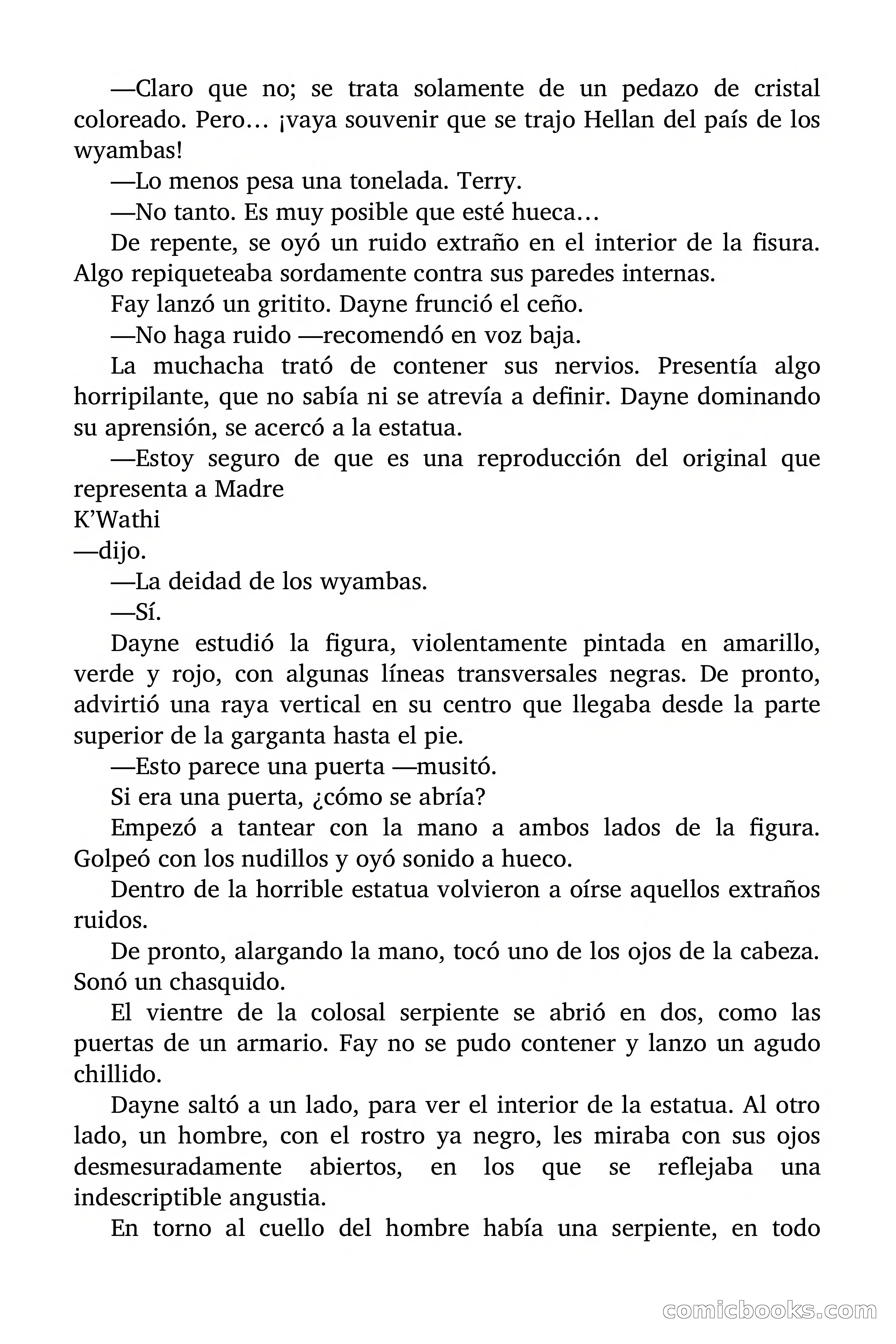 La madre de las serpientes (The Mother of Serpents) — page 60 of 91