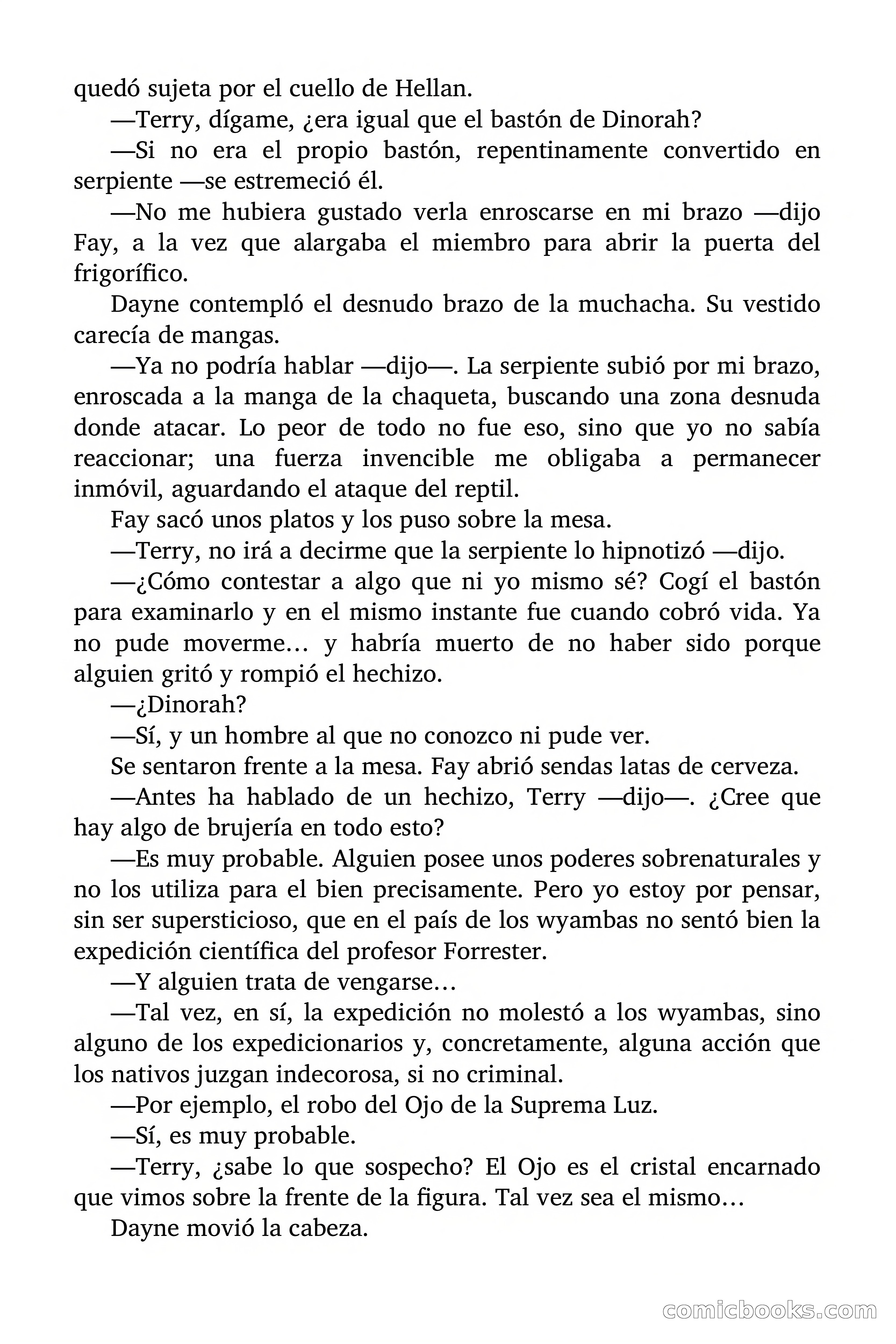 La madre de las serpientes (The Mother of Serpents) — page 63 of 91