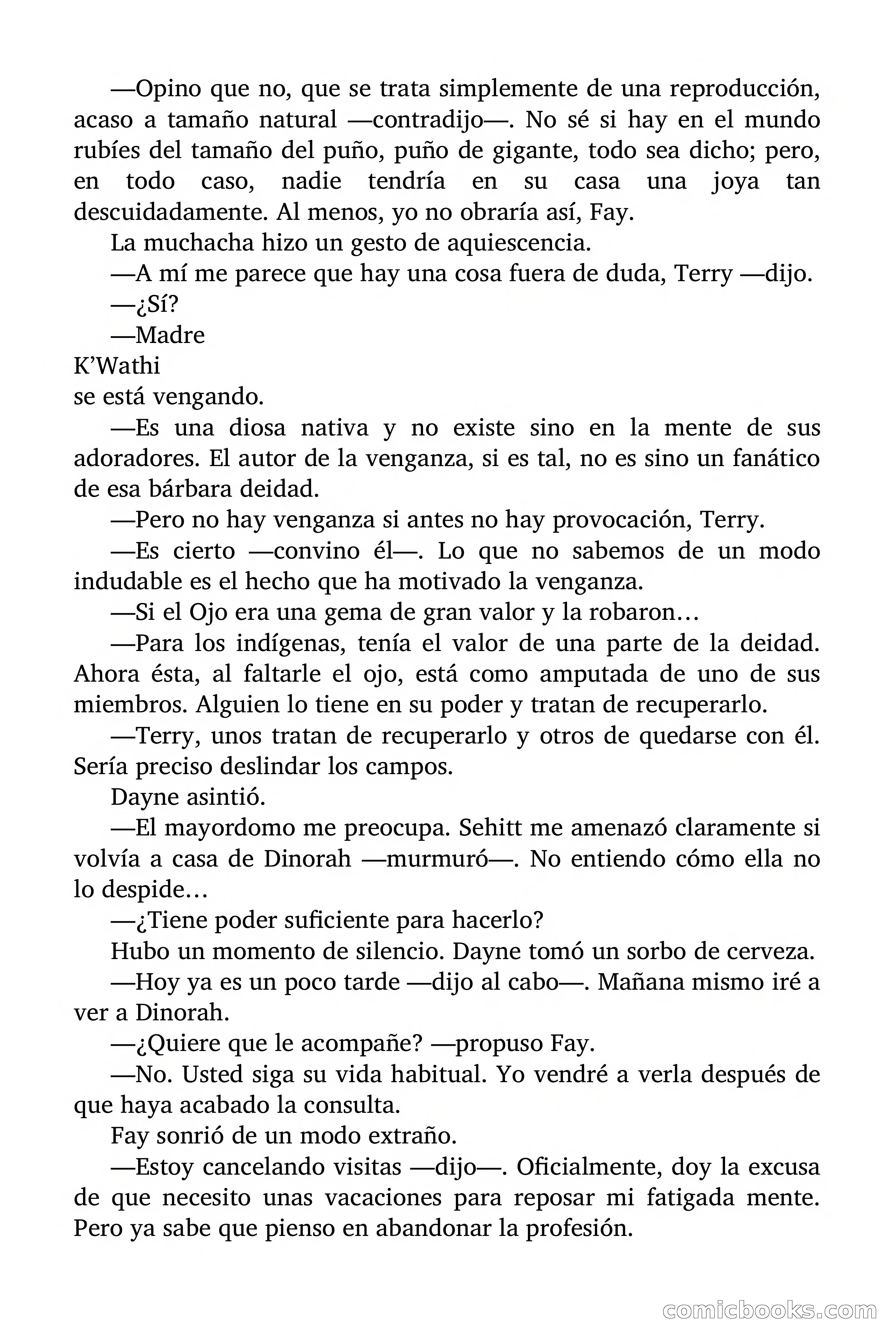 La madre de las serpientes (The Mother of Serpents) — page 64 of 91