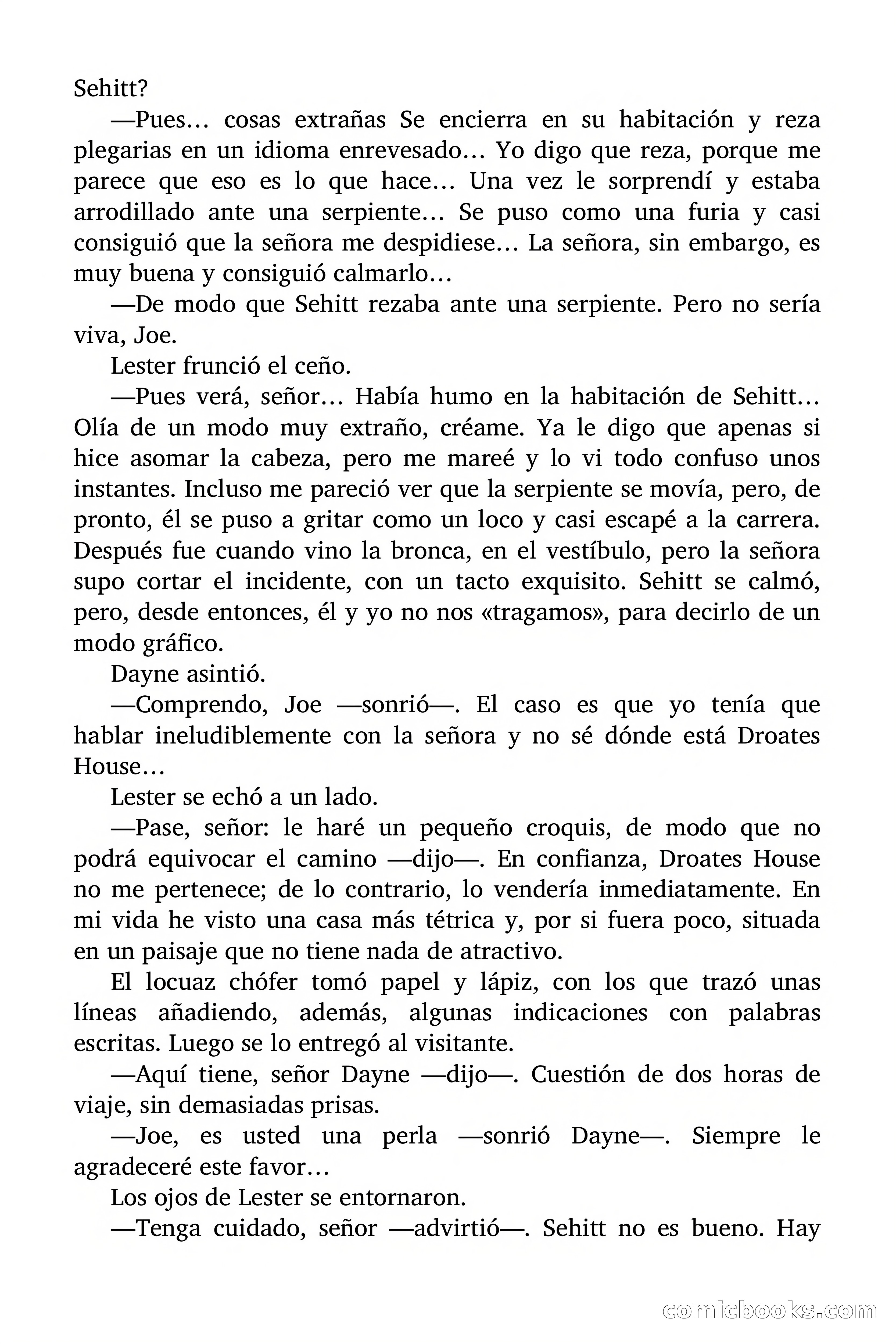 La madre de las serpientes (The Mother of Serpents) — page 66 of 91