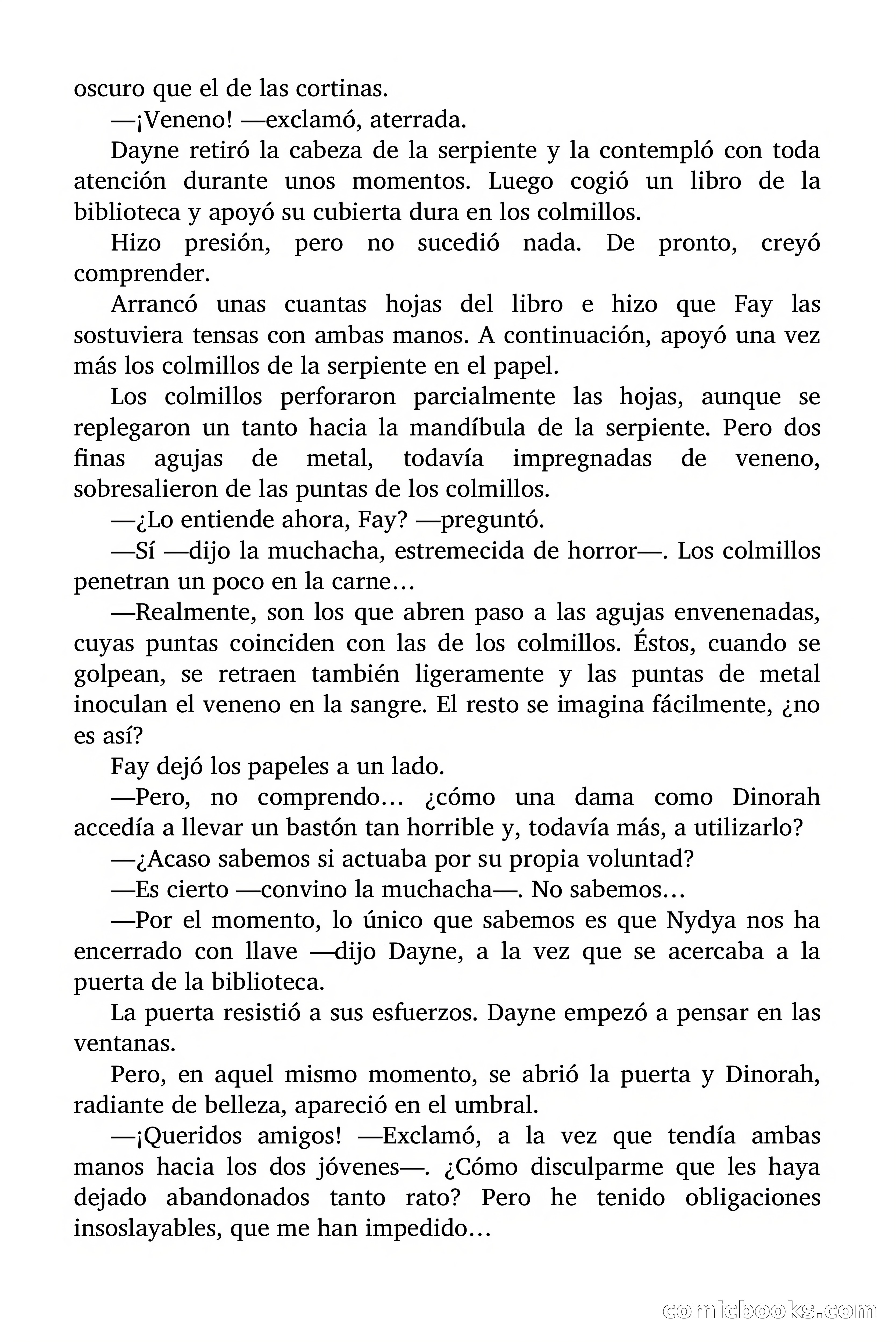La madre de las serpientes (The Mother of Serpents) — page 73 of 91