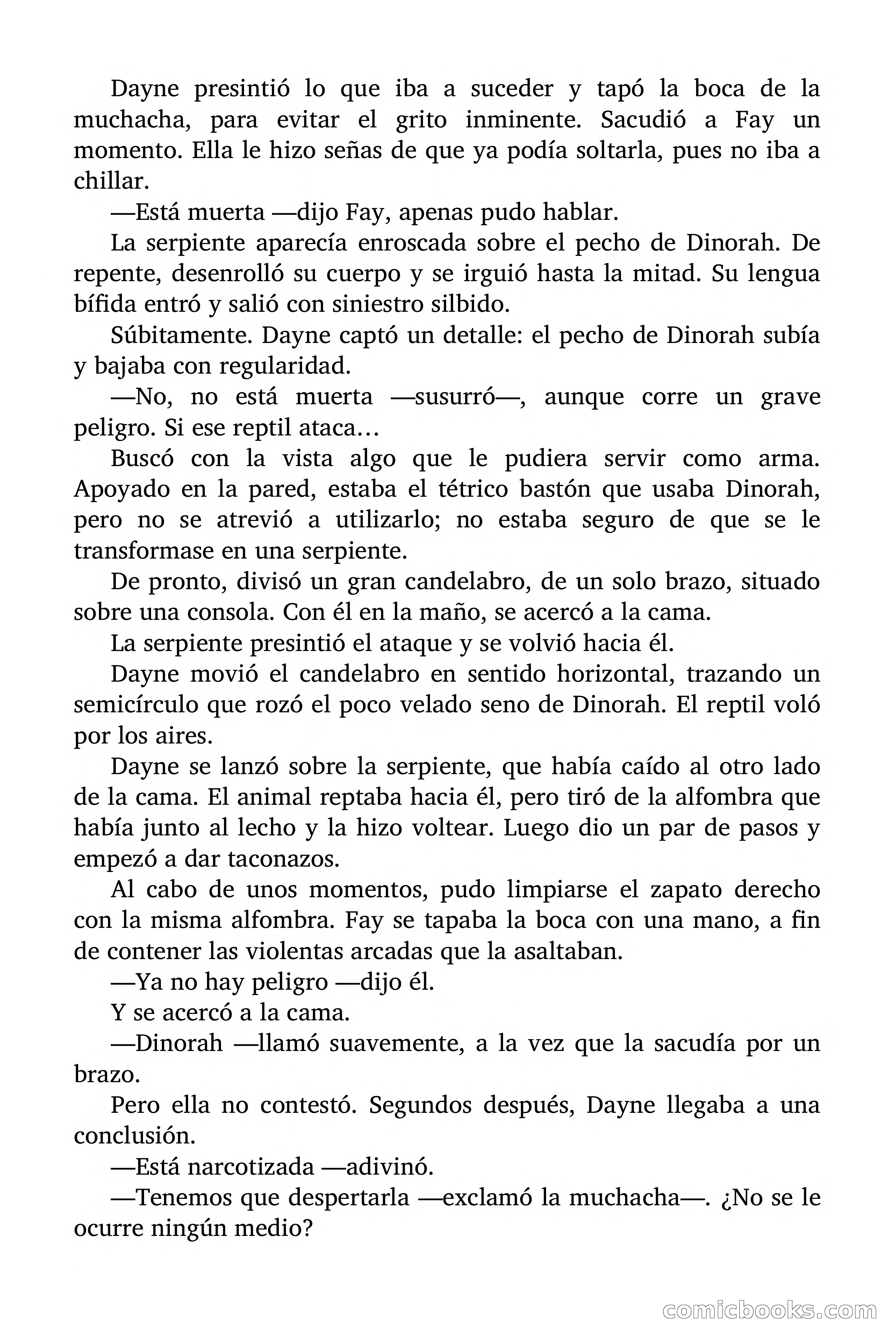 La madre de las serpientes (The Mother of Serpents) — page 80 of 91